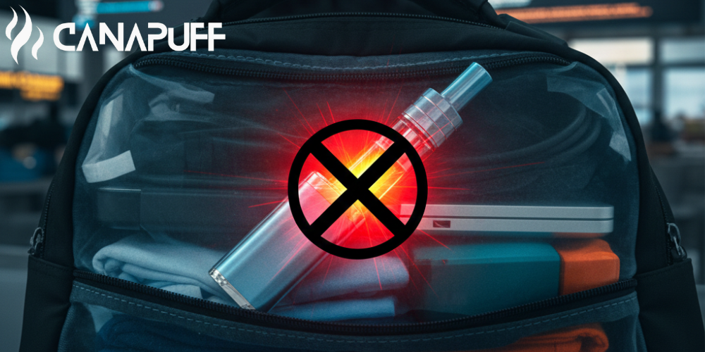 Vape-Pen im Flugzeug: Darfst du ihn mitnehmen? Vape-Pen im Flugzeug: Darfst du ihn mitnehmen?