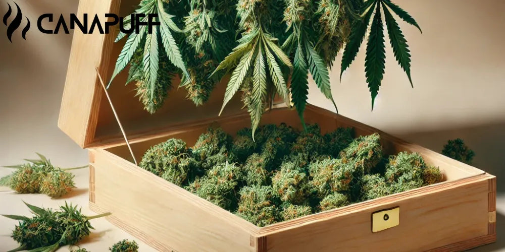 Cannabis in einer Box trocknen: Ein Leitfaden für perfektes Curing-Canapuff