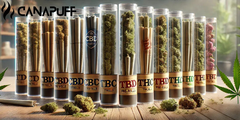 Ultimativer Guide zu Pre-Rolls: CBD, THC und THCA erklärt-Canapuff