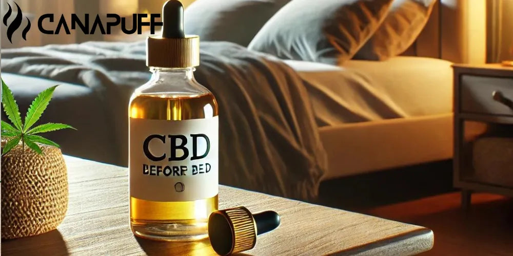 CBD vor dem Schlafengehen: Wie es Deinen Schlaf verbessern kann-Canapuff
