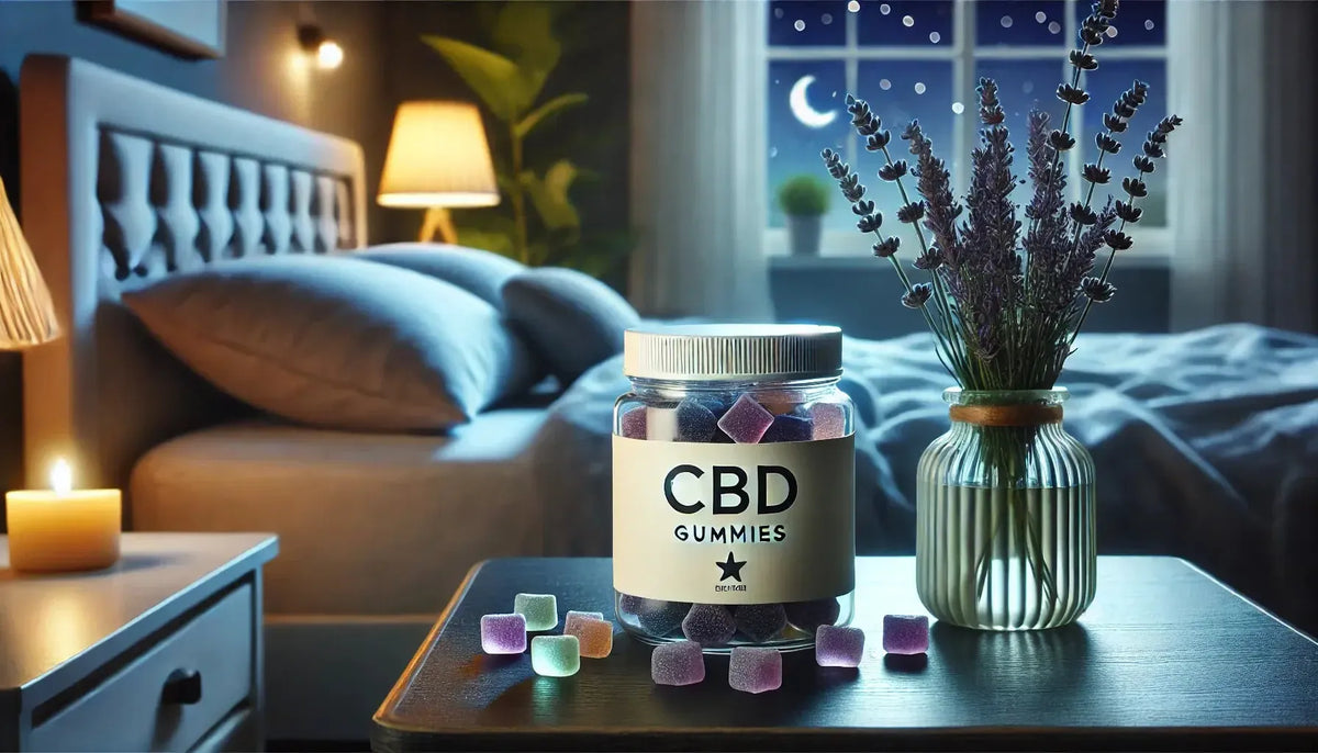 Beste Schlaf-Gummibärchen für Erwachsene, CBD-infundierte Köstlichkeit-Canapuff