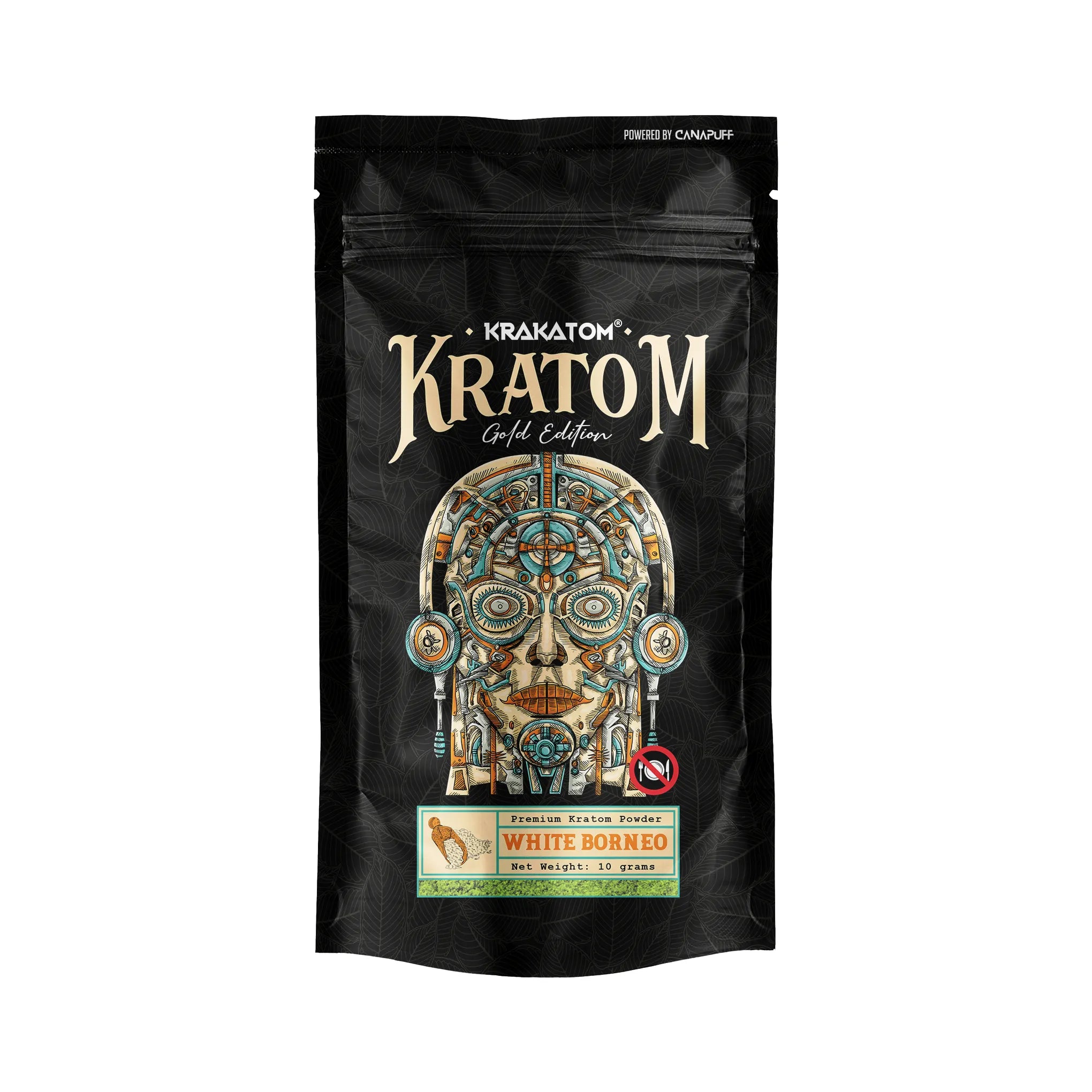 Weißer Kratom-Canapuff