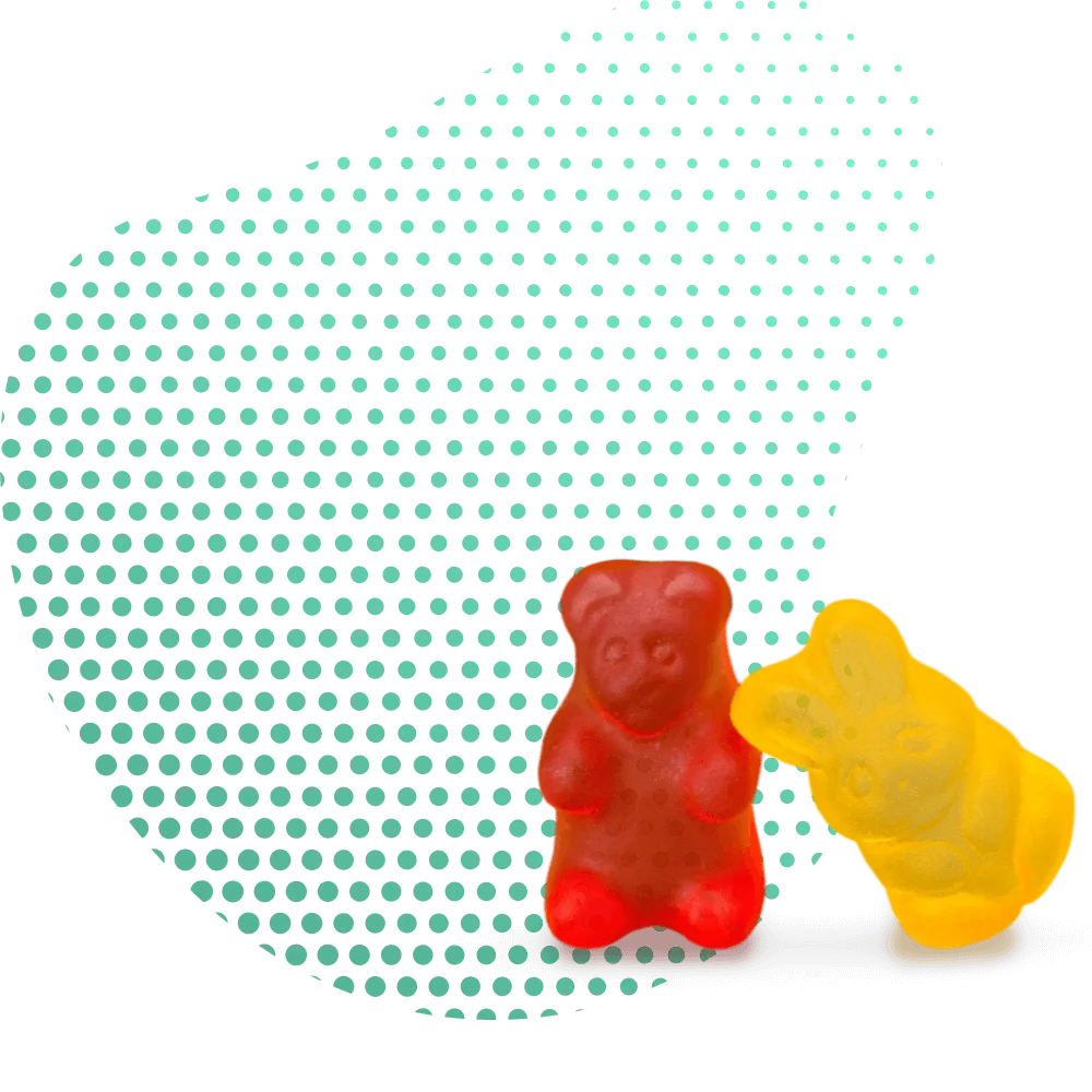Gummibärchen-Canapuff