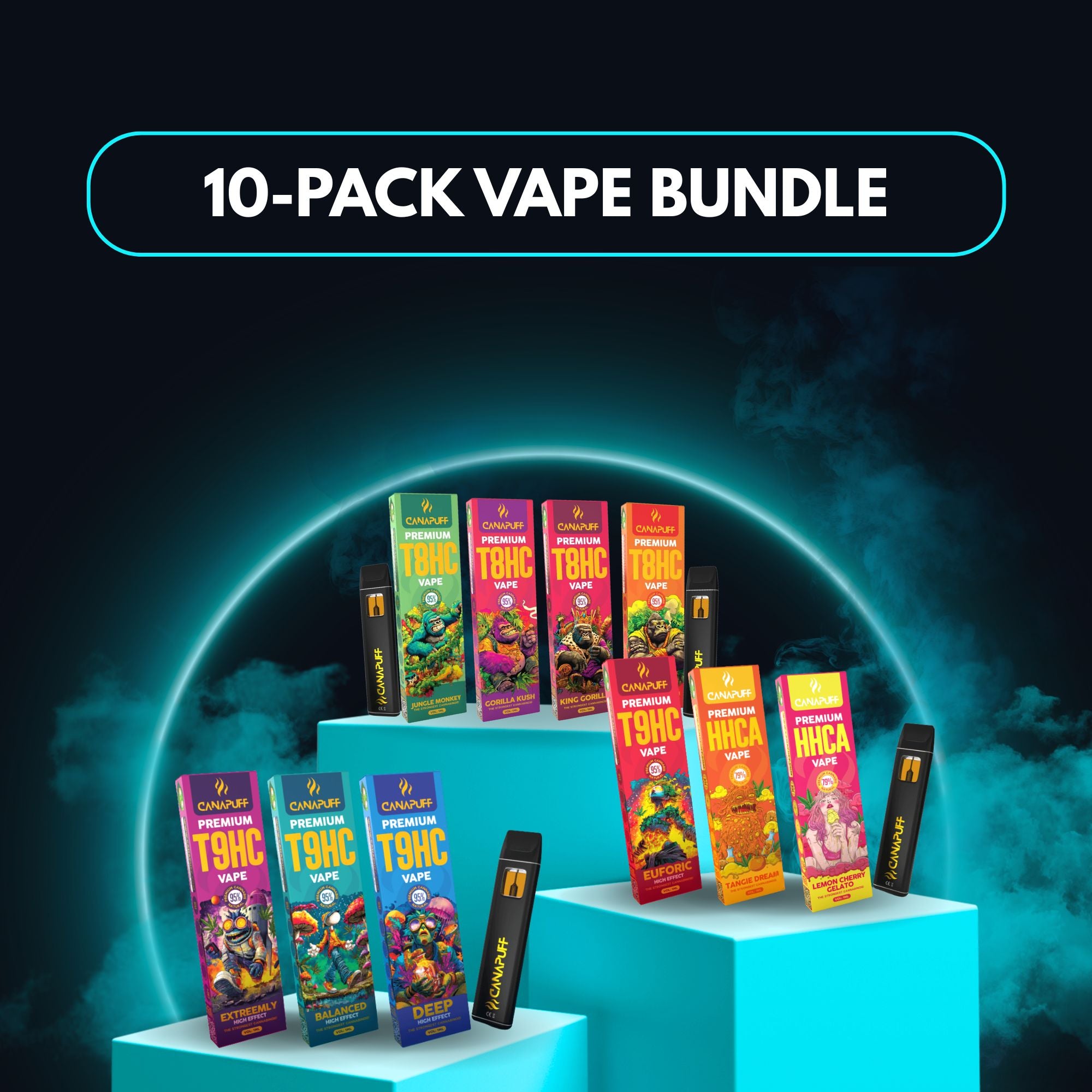 vape 10 euro The Crystal Pro Max + 10000 Disposable Vape (Pack of 10) – Euro Vapes main image 0