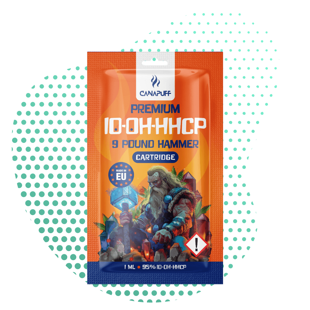 Canapuff - 9 Pound Hammer - 10-OH-HHCP 95% - Kartusche Canapuff