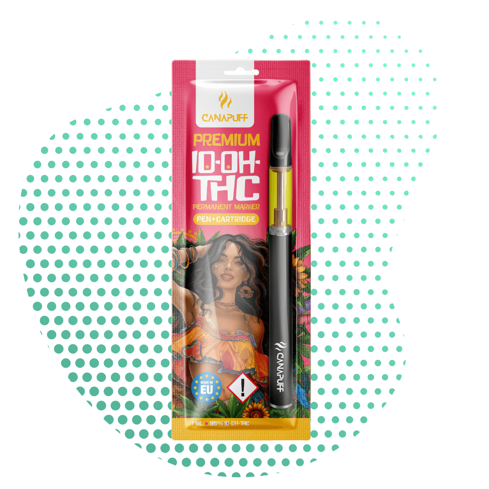 Canapuff - Permanent Marker - 10-OH-THC 95% - Pen+Kartusche Canapuff