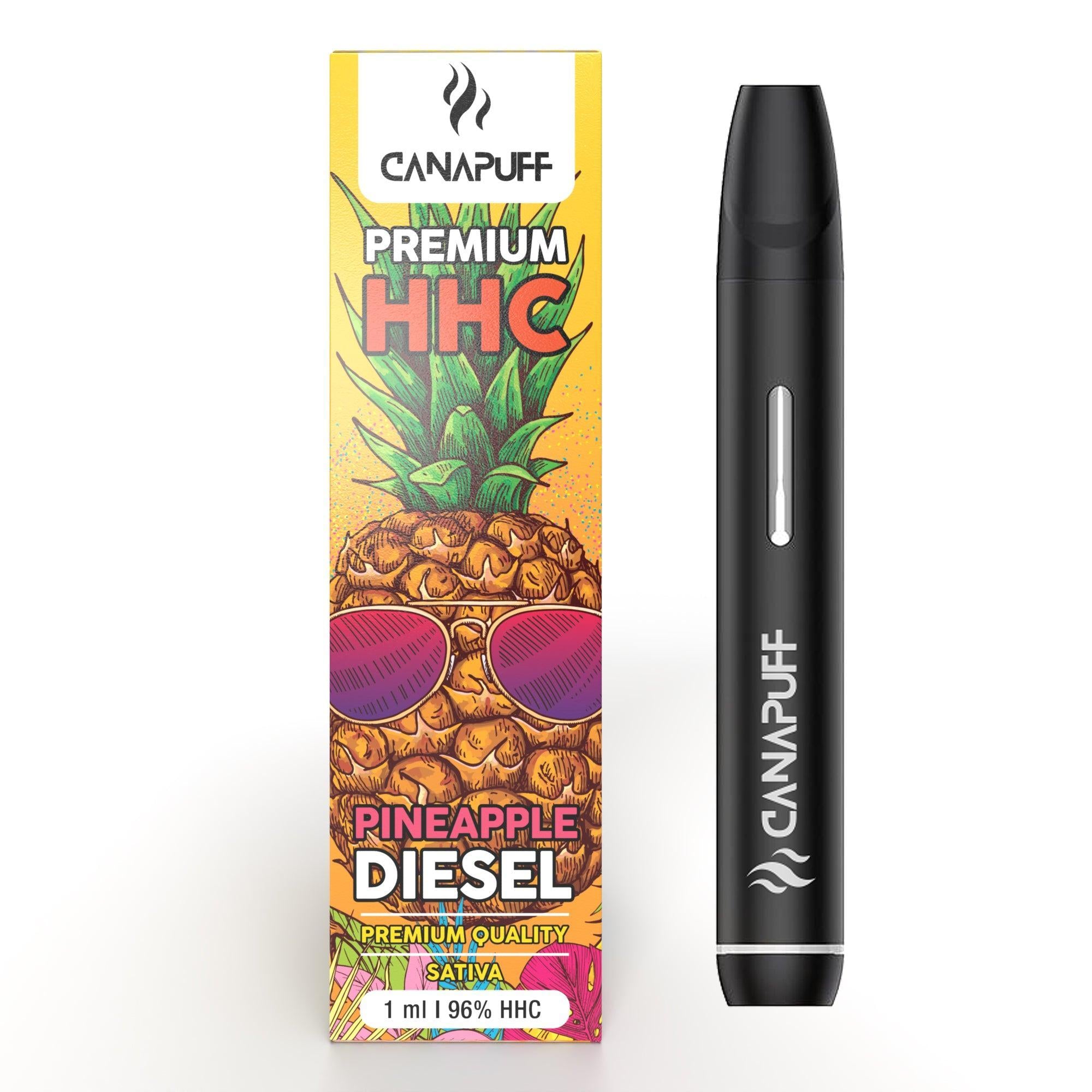 pineapple diesel 96 hhc Canapuff Einweg 1ml