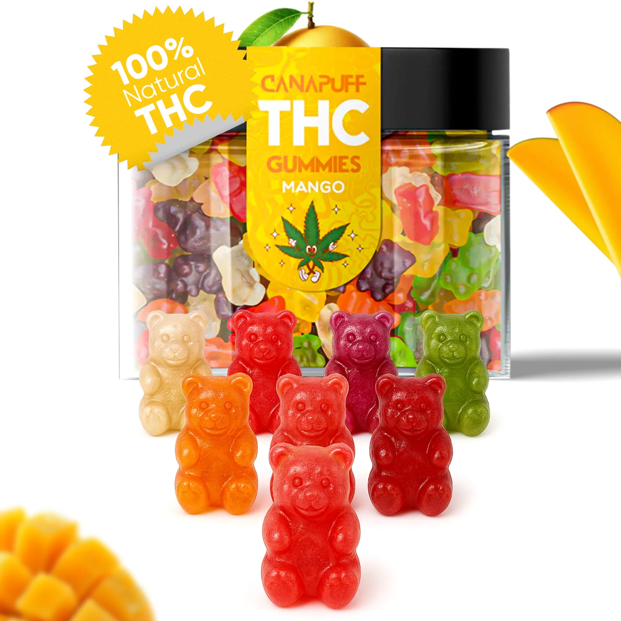 THC Gummibärchen - Mango