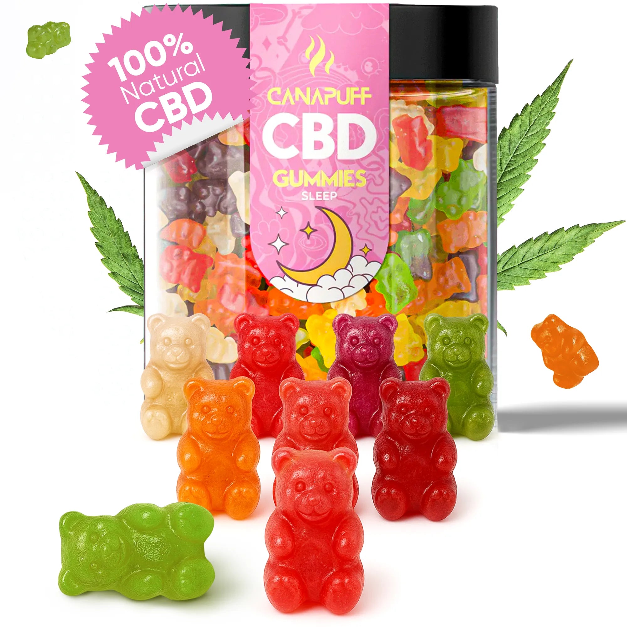 Canapuff - CBD Gummibärchen - Sleep-Canapuff
