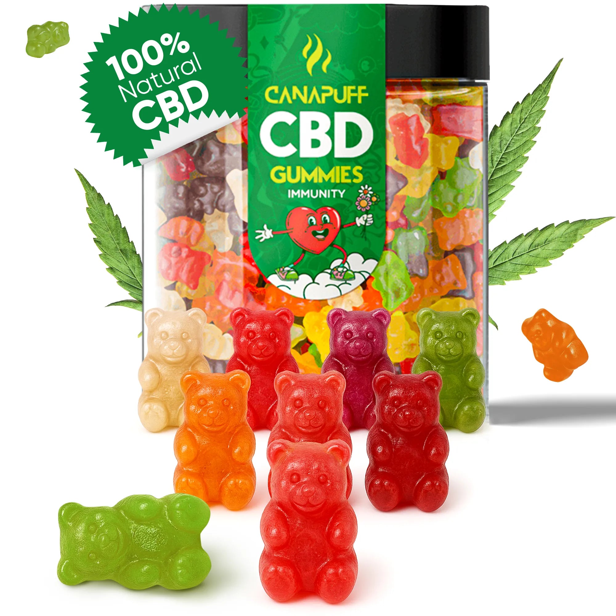 Canapuff - CBD Gummibärchen - Immunity-Canapuff