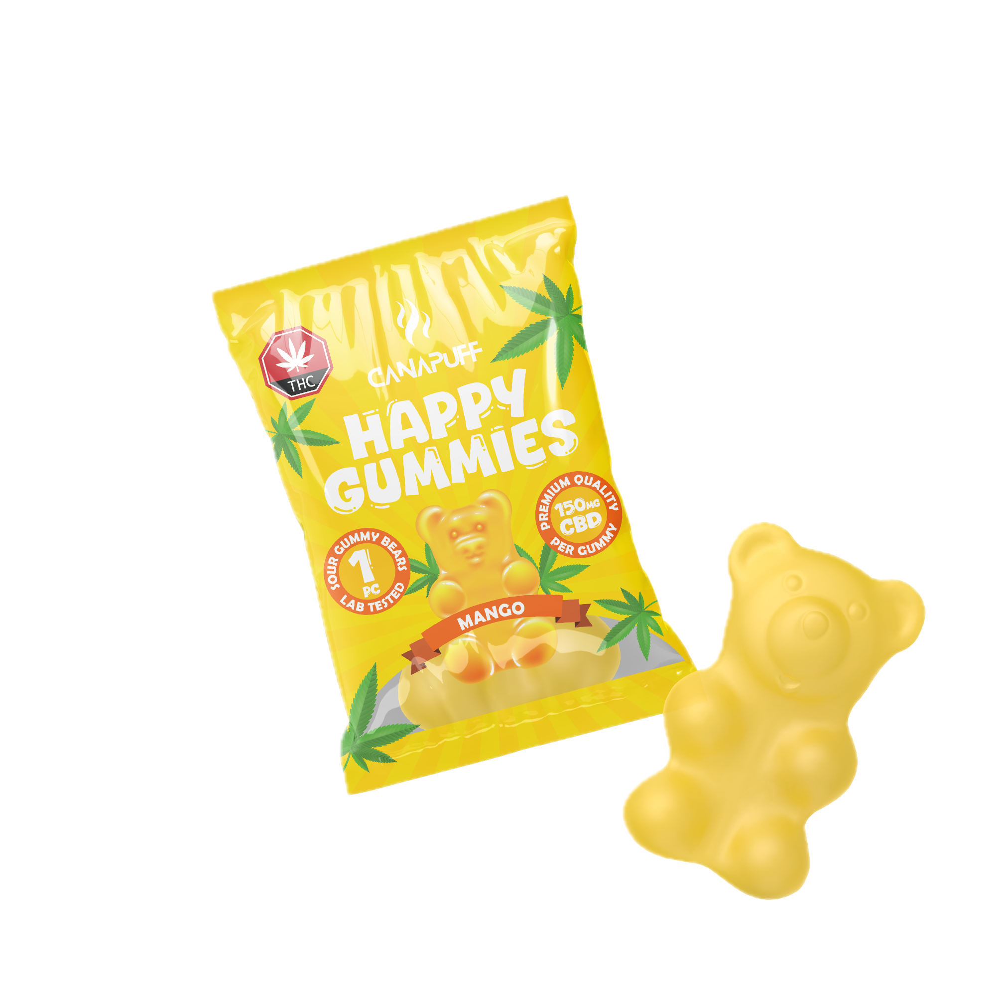 CBD Gummibärchen Mango