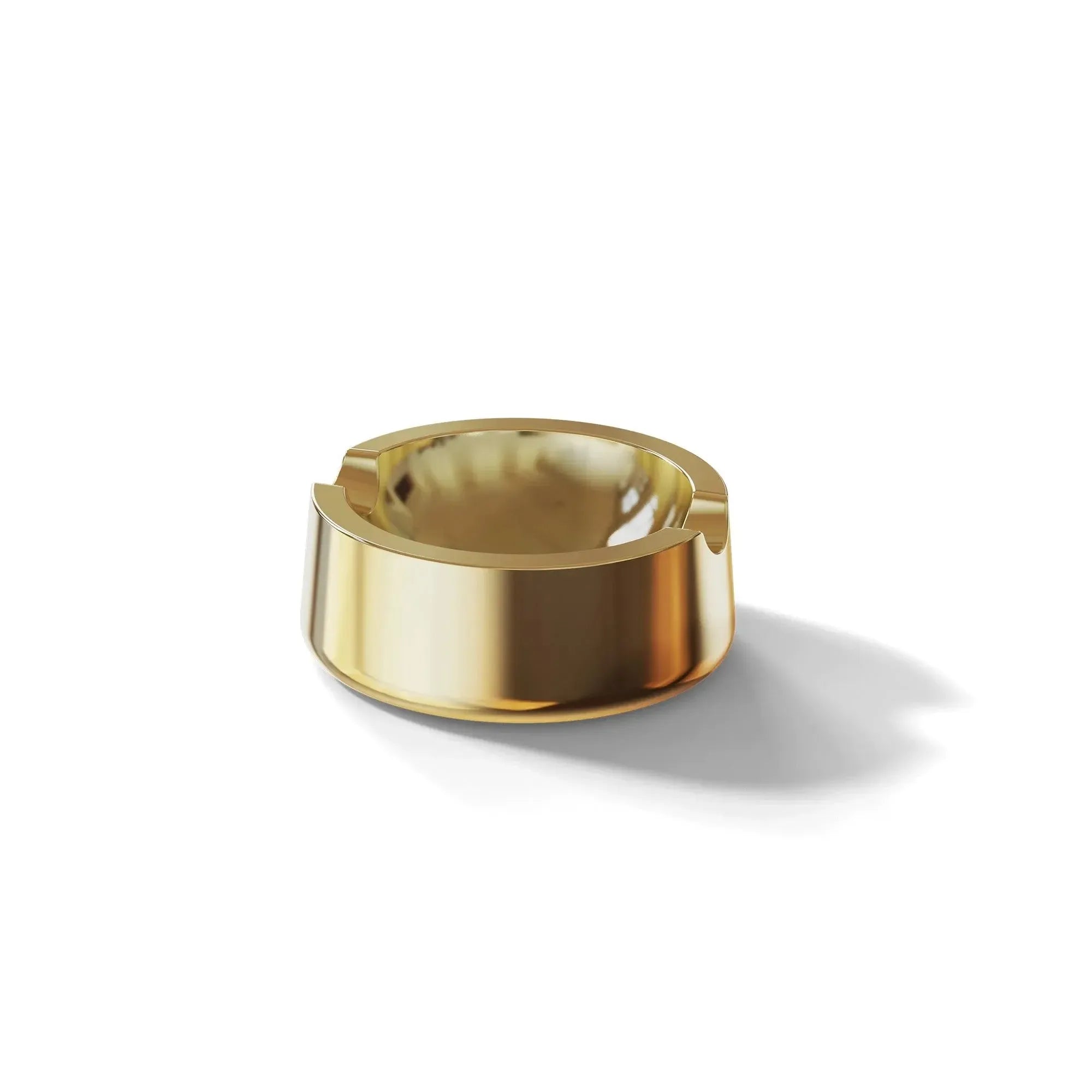 Gold Aschenbecher