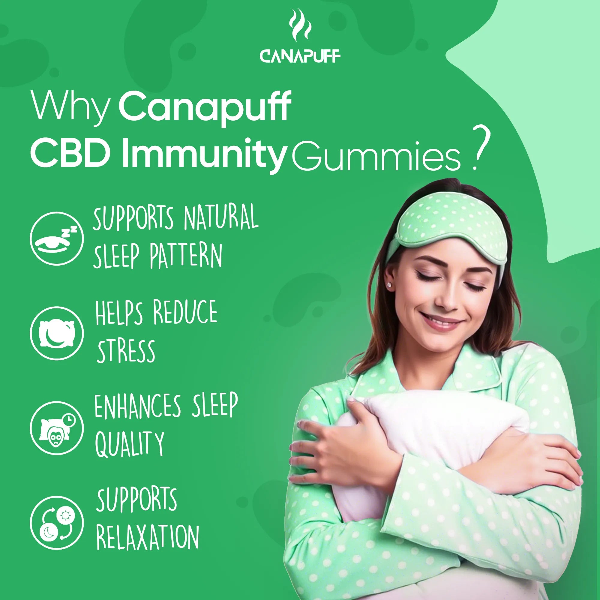 Canapuff - CBD Gummies - Immunity-Canapuff