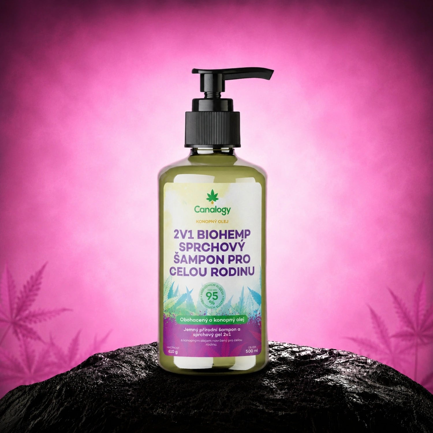 Canalogy 2in1 BioHemp Dusch-Shampoo für die ganze Familie