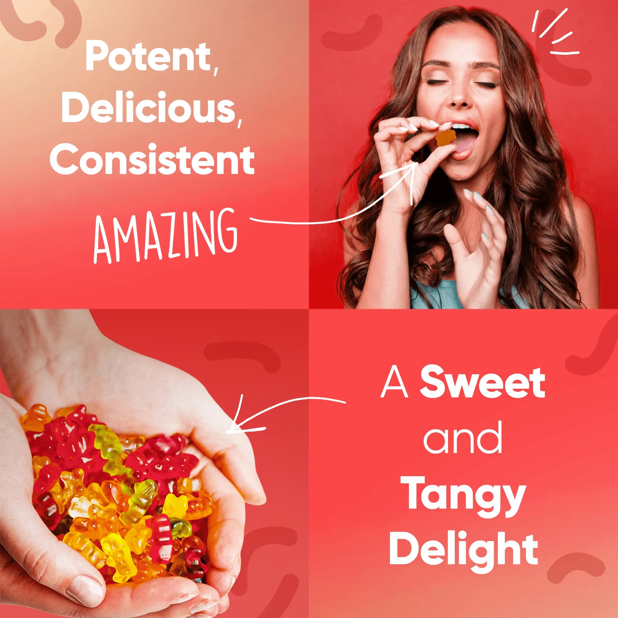 THC Gummibärchen Cherry-Canapuff