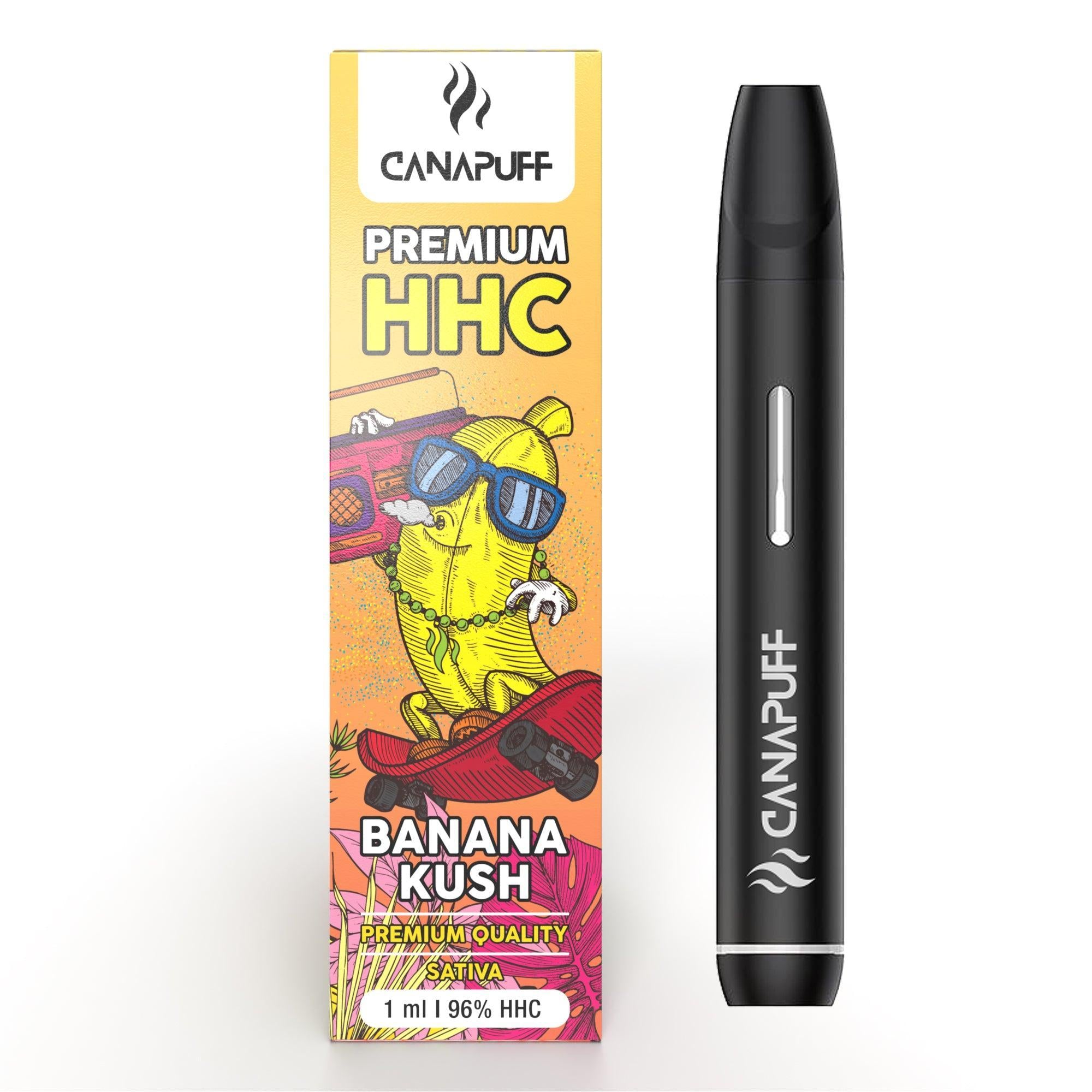 banana kush 96 hhc Canapuff Einweg 1ml
