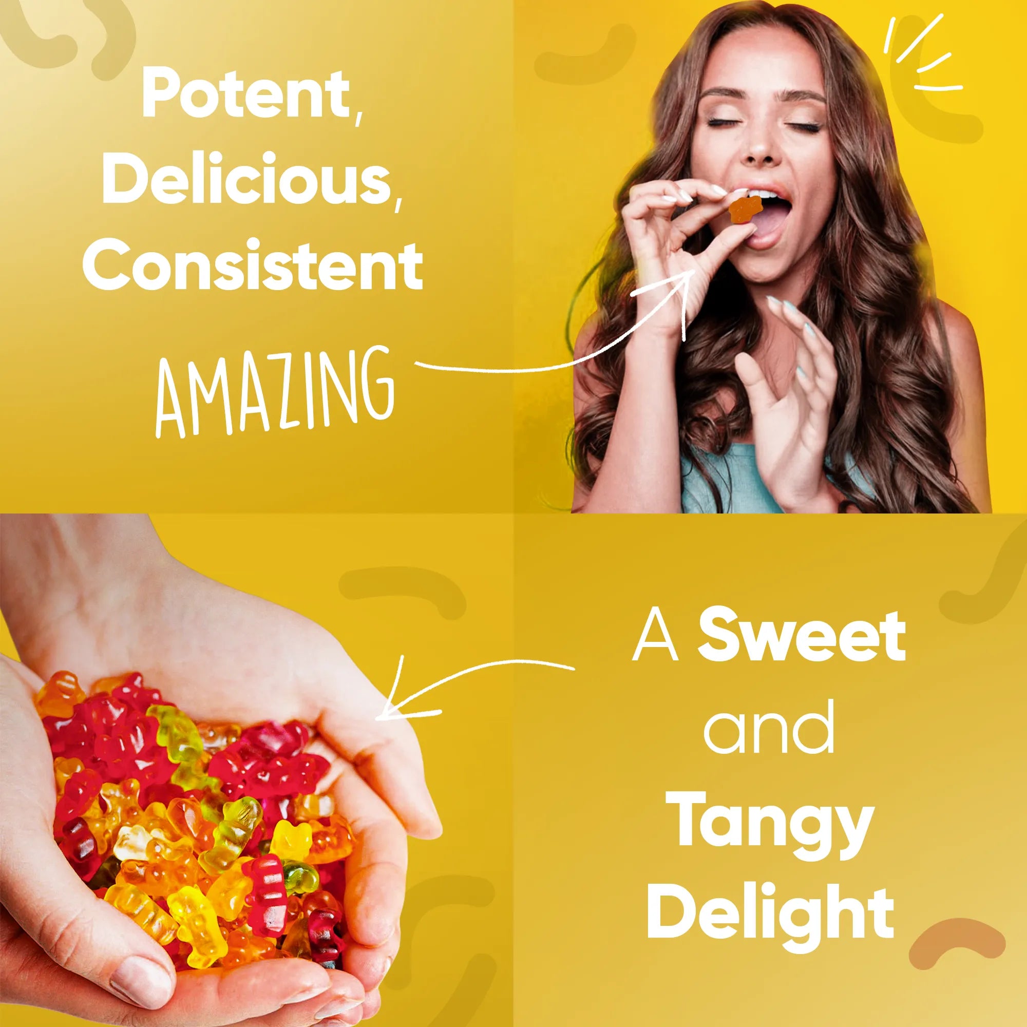 THC Gummibärchen - Mango