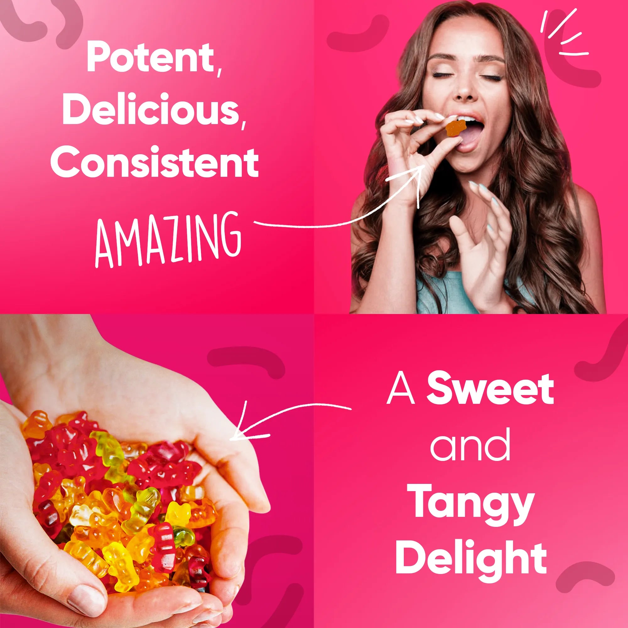 THC Gummibärchen Strawberry-Canapuff