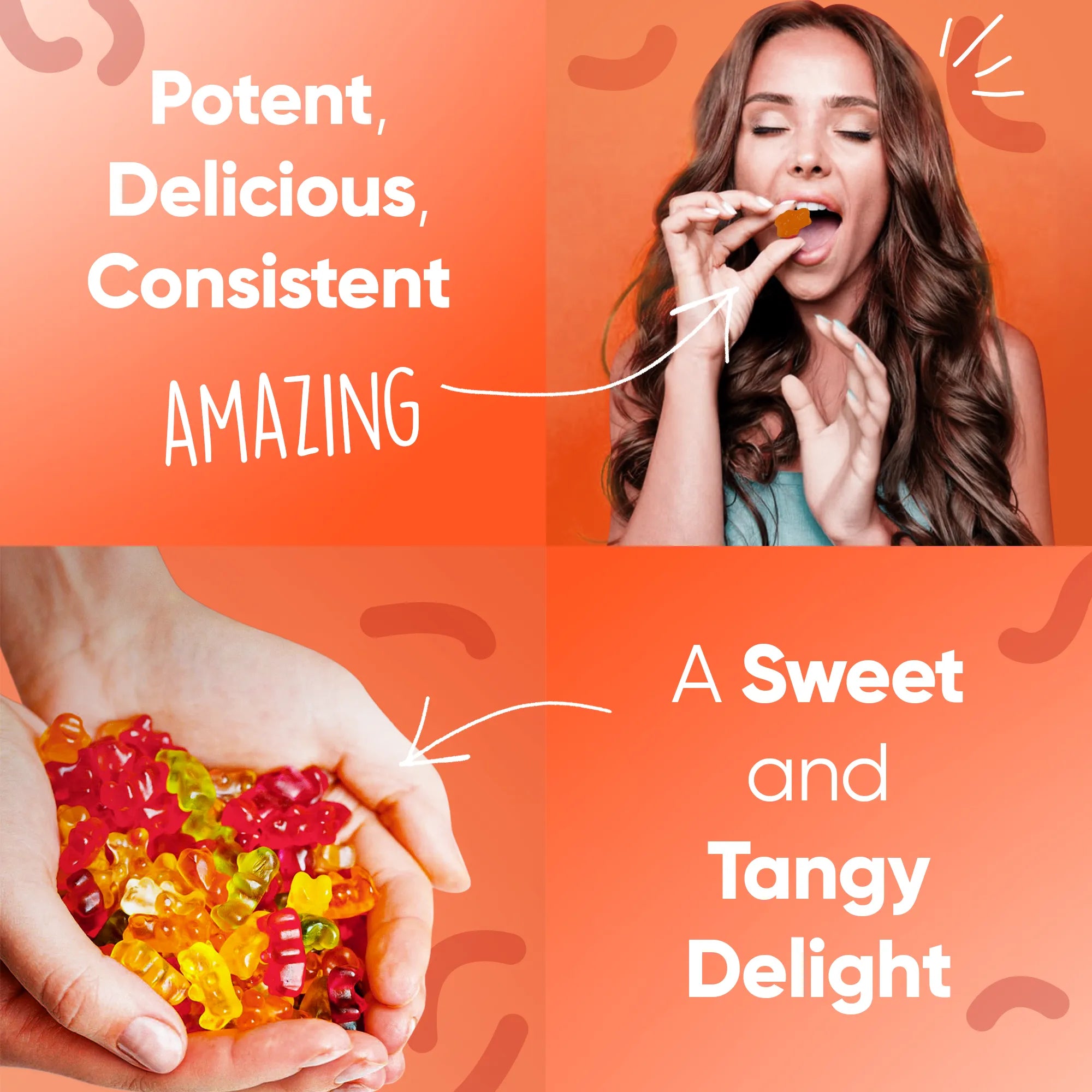 THC Gummibärchen Orange-Canapuff