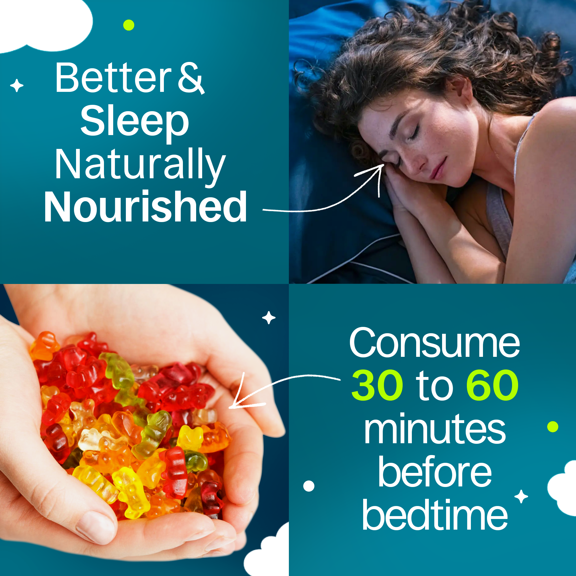 CBN+THC Gummibärchen - Cherry-Canapuff