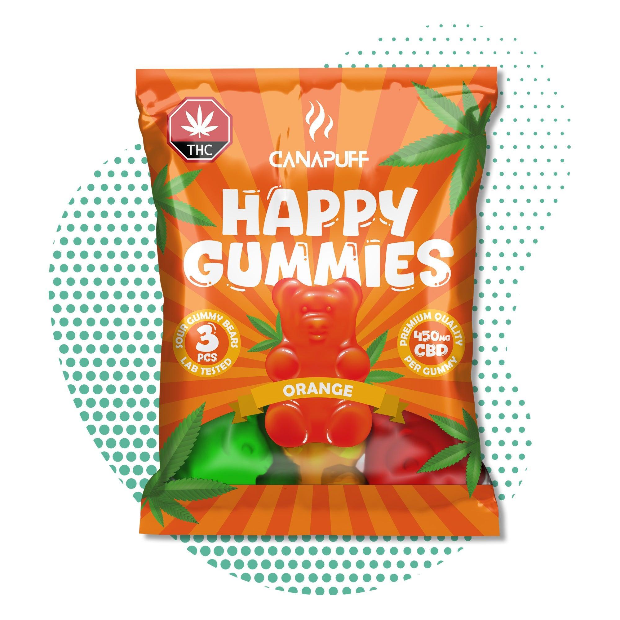 Canapuff - CBD GummibÀrchen - Orange-Canapuff