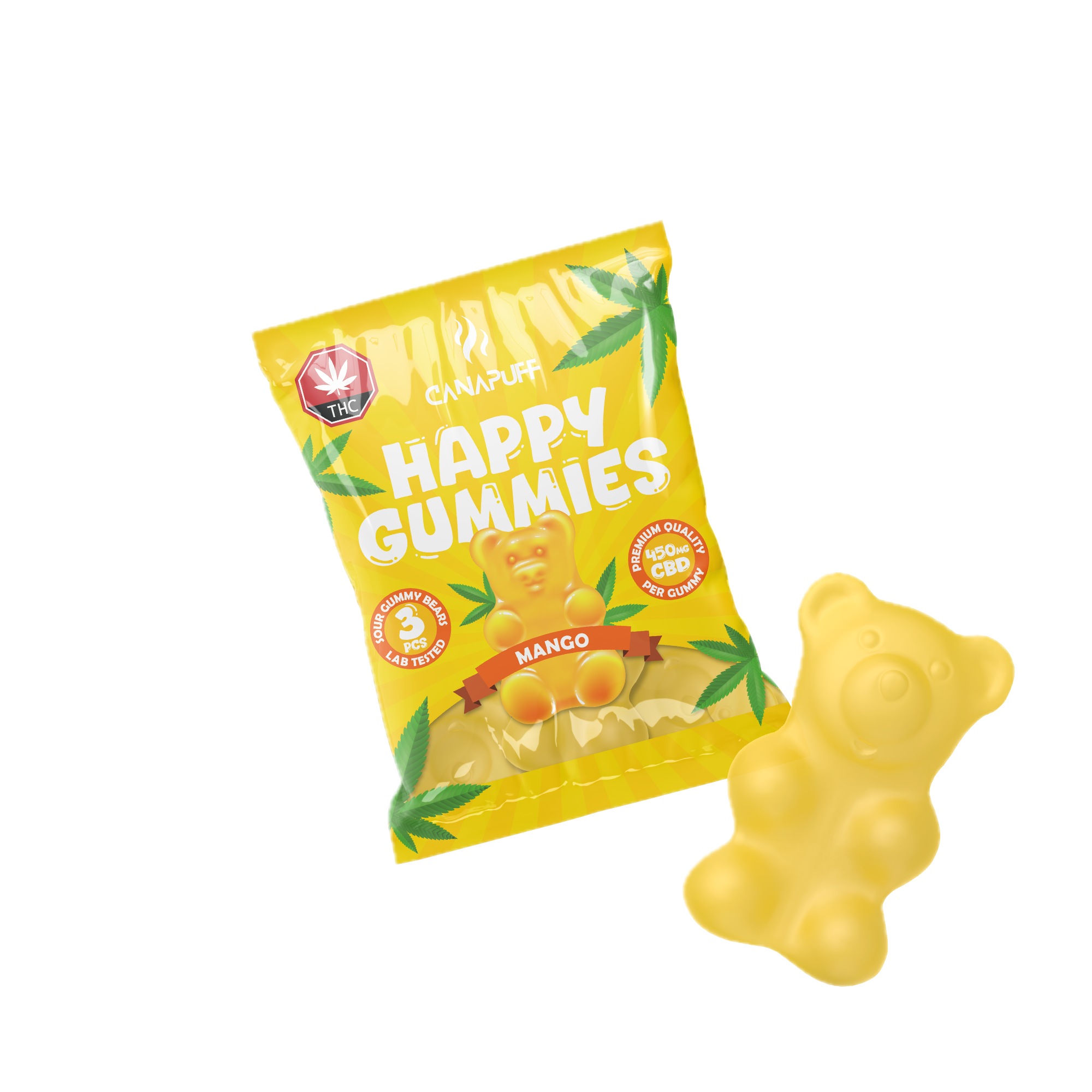 CBD Gummibärchen Mango
