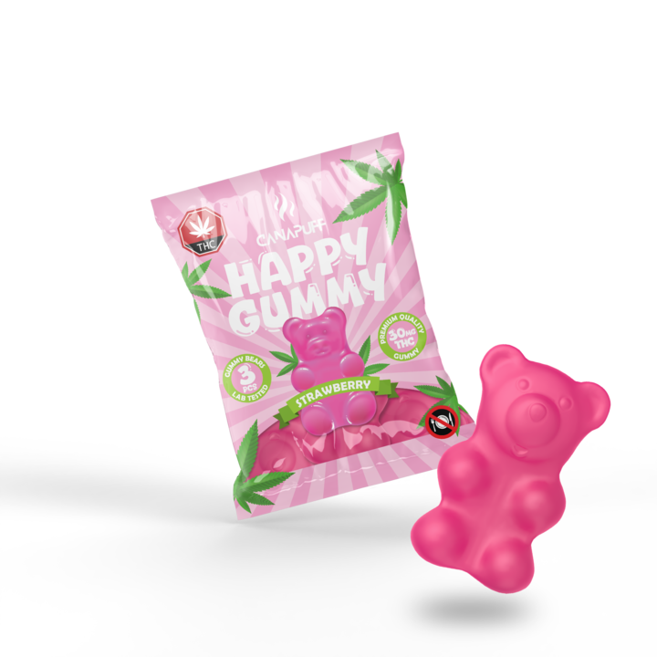 THC Gummibärchen - Erdbeere