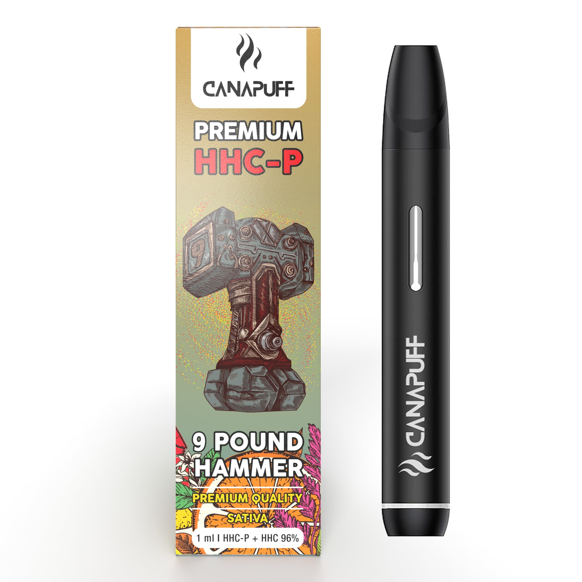 Pound Hammer 96 HHC p Canapuff Einweg 1ml
