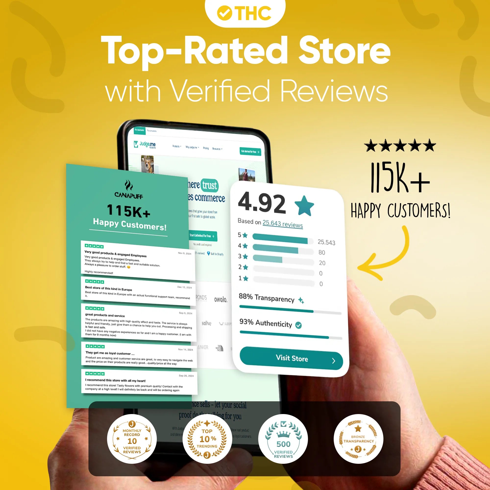 THC Gummibärchen Mango-Canapuff