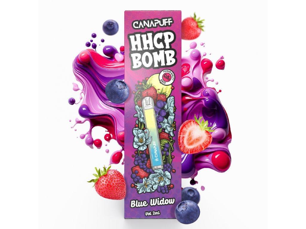 HHCP BOMB Blue Widow - EINMALIGER GEBRAUCH - 2ml Canapuff