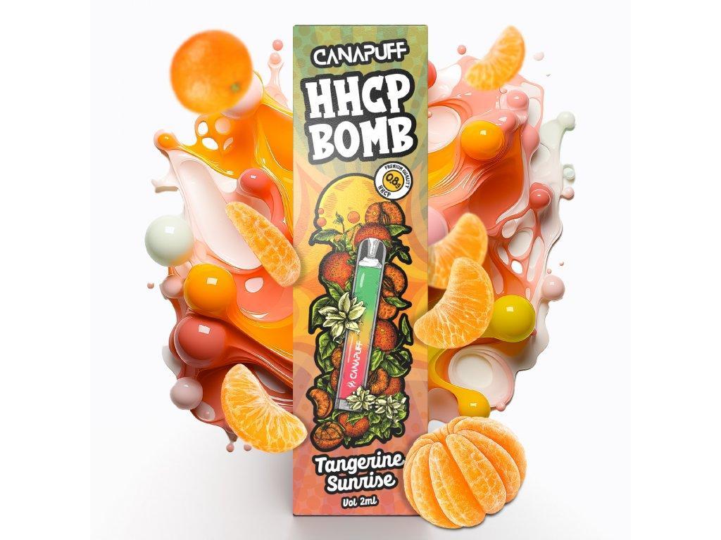 hhcp bomb tangerine sunrise Einweg 2ml