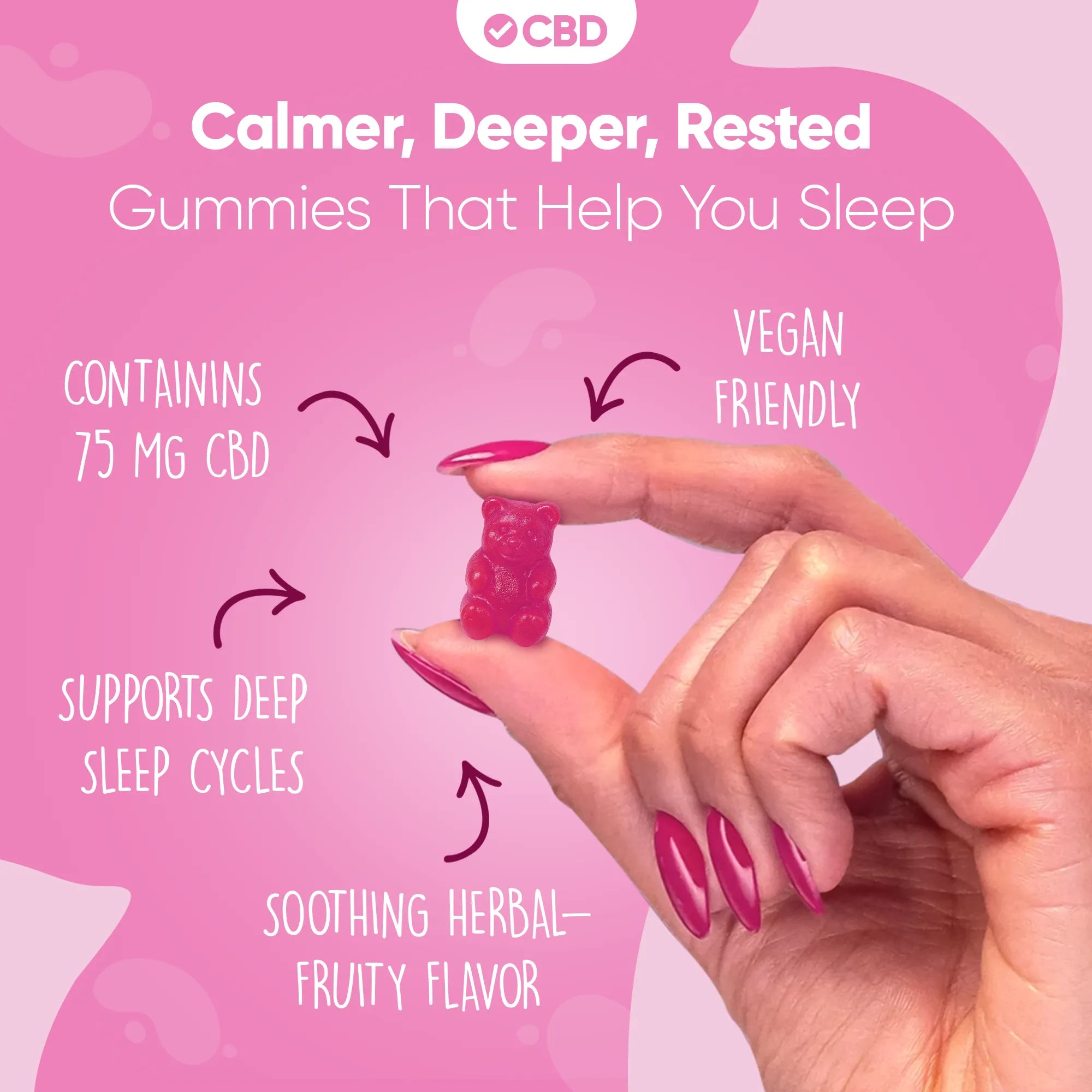 Canapuff - CBD Gummies - Sleep-Canapuff