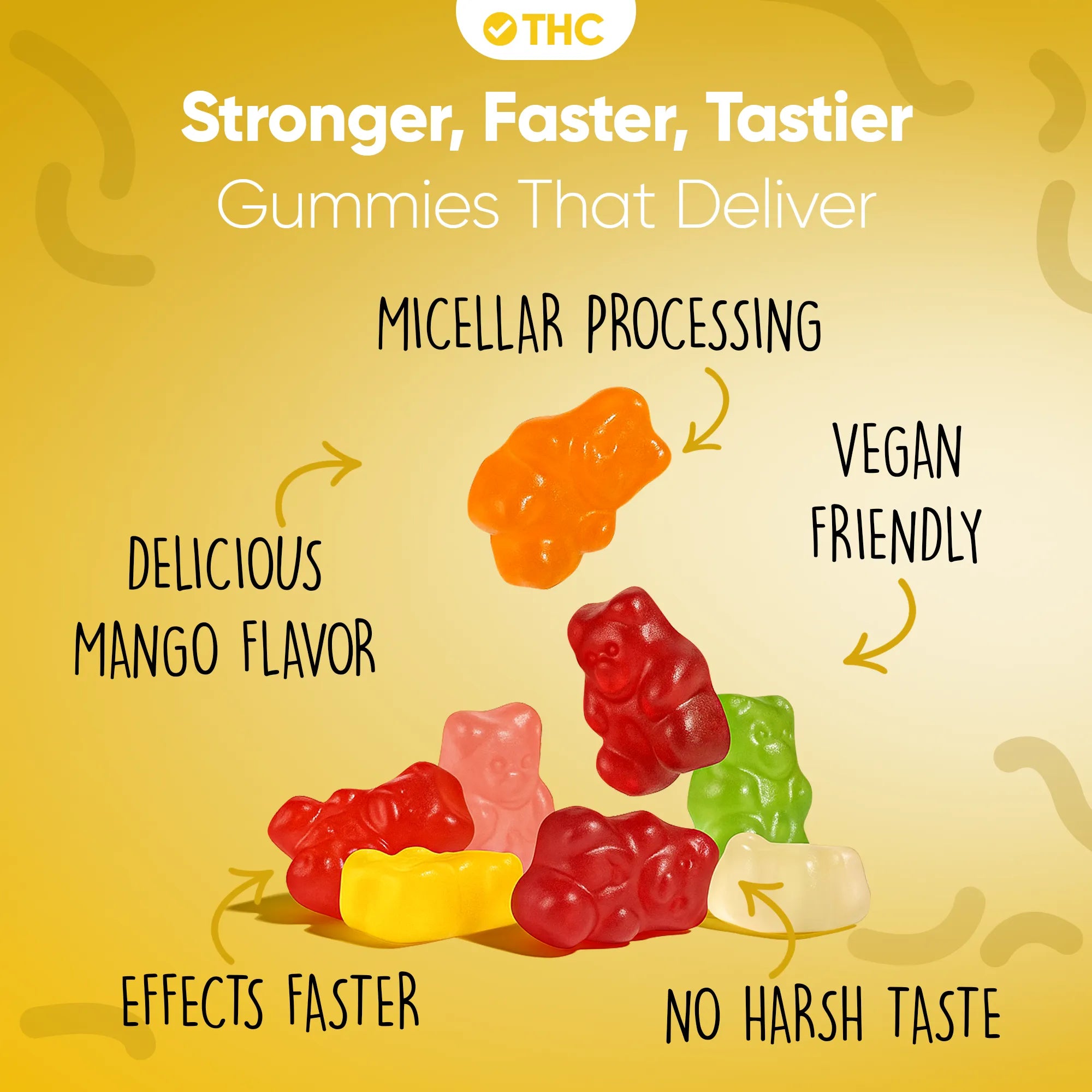THC Gummibärchen Mango-Canapuff