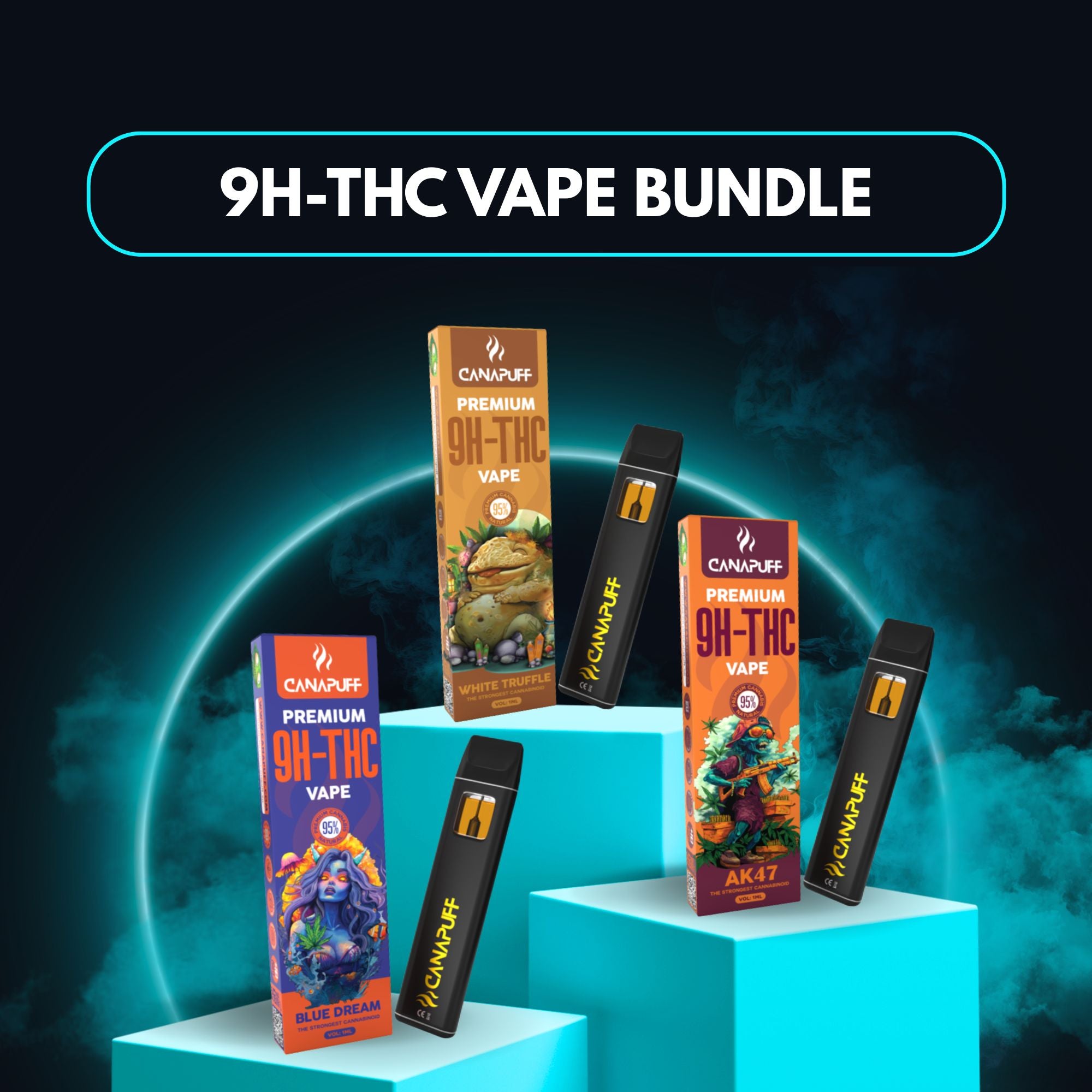 9H-THC Vape Bundle (3x1ml)