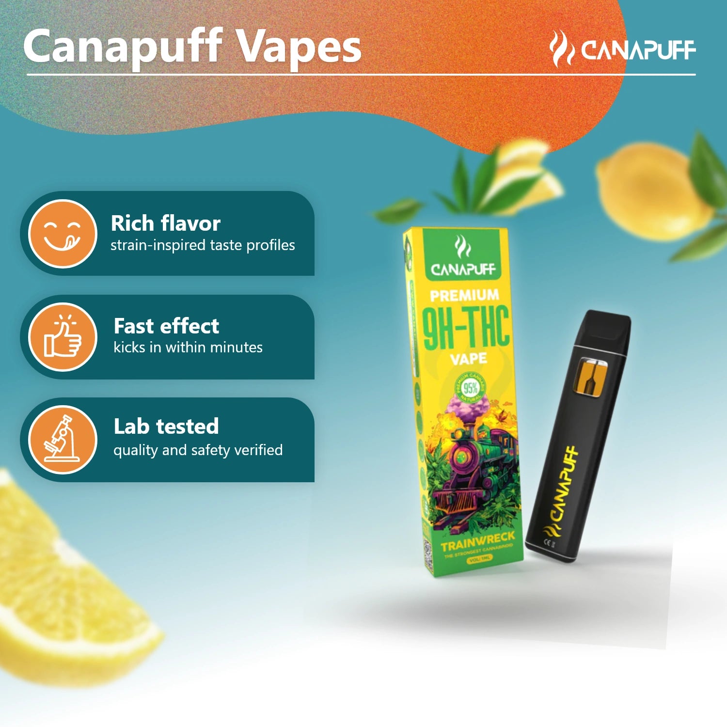 9H-THC Vape Trainwreck 1 ml