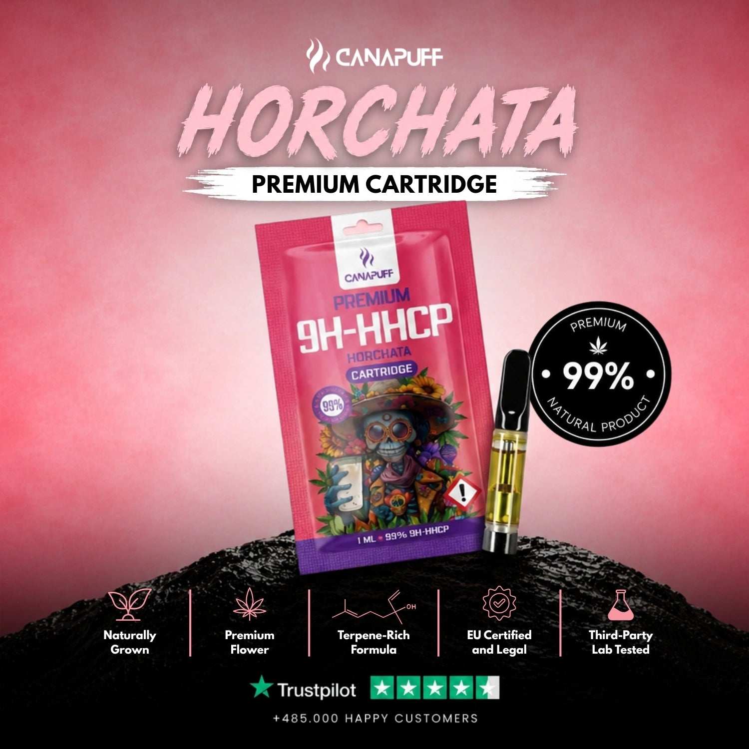 9H-HHCP Kartusche Horchata 99%