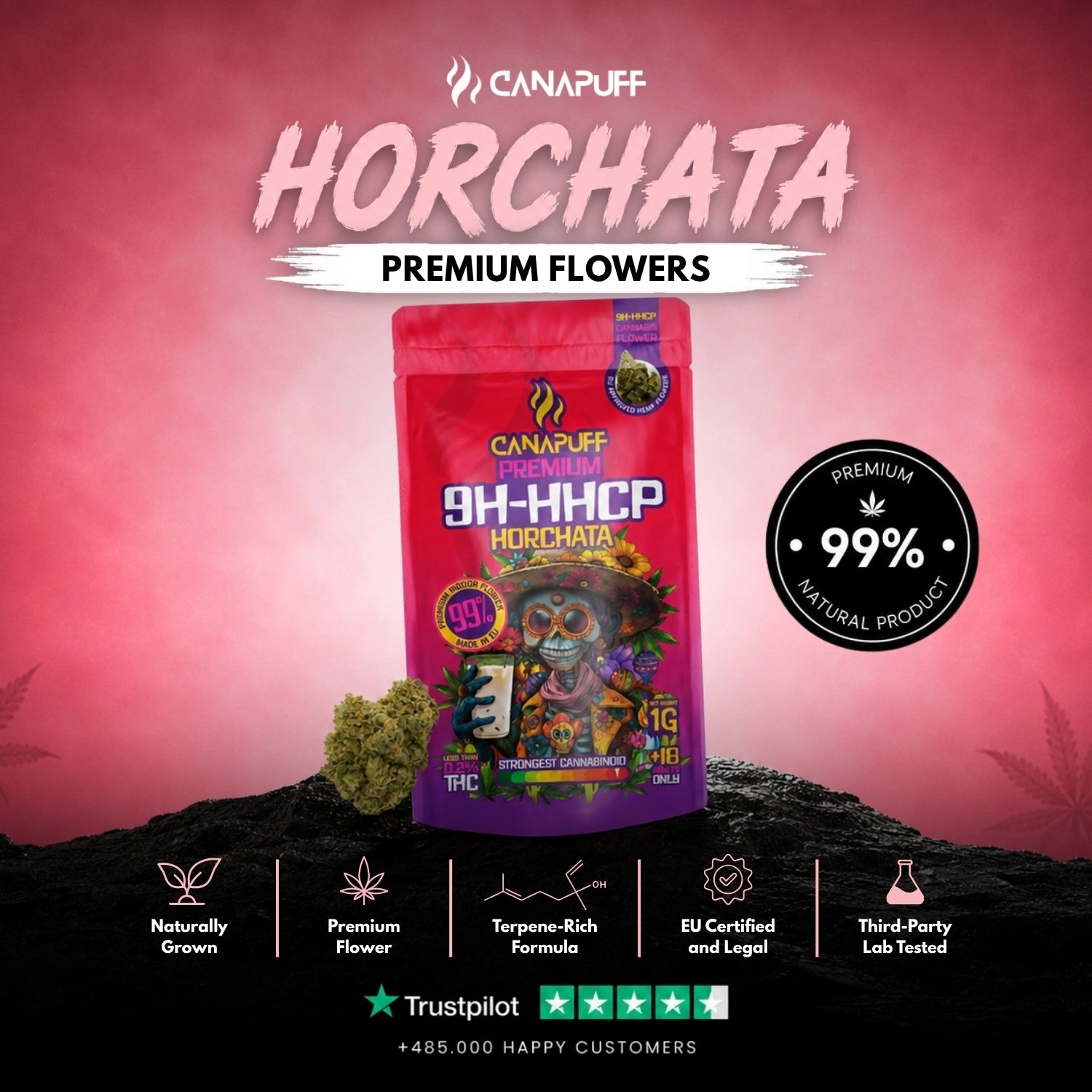 9H-HHCP Blüten Horchata 99%