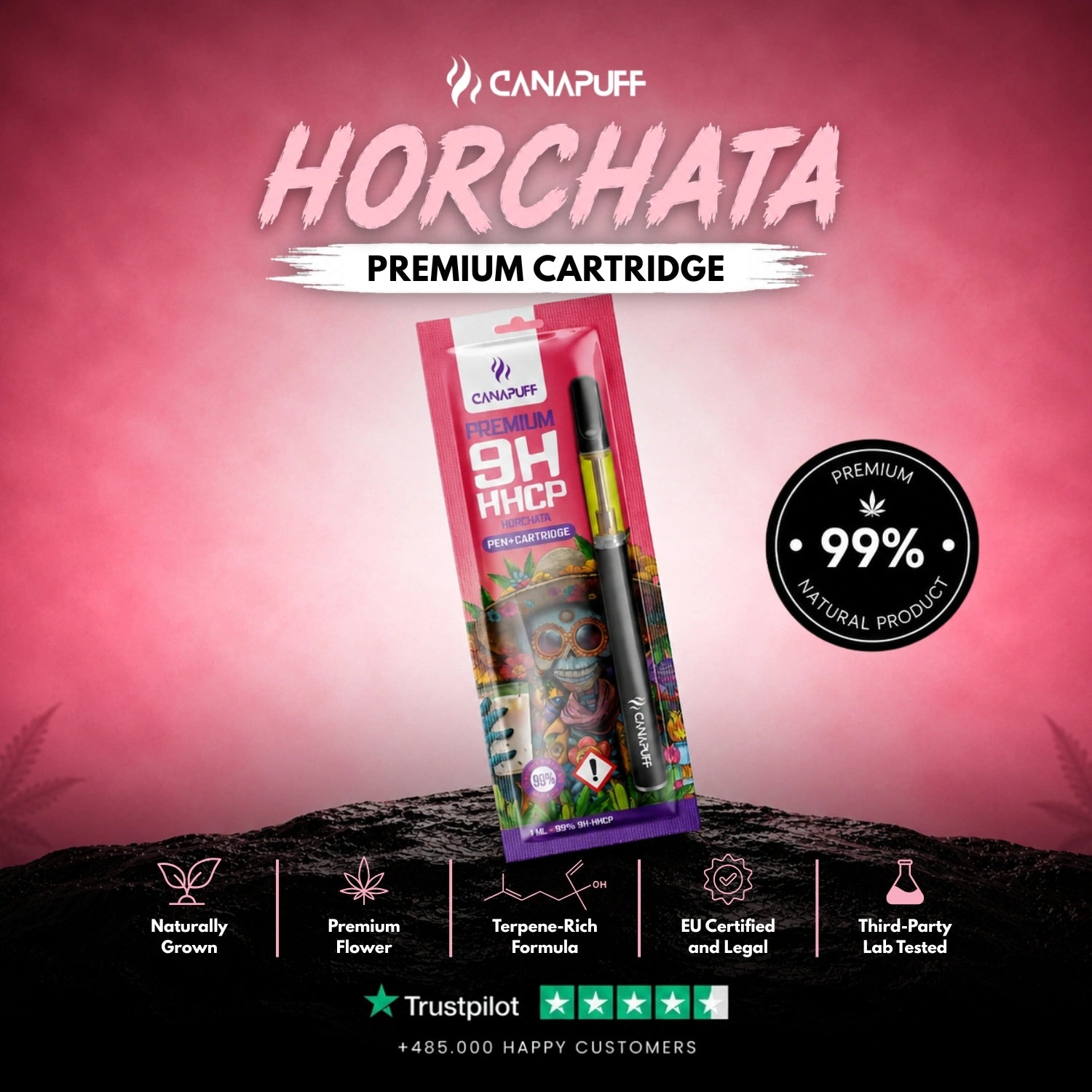 9H-HHCP Pen+Kartusche Horchata 99%