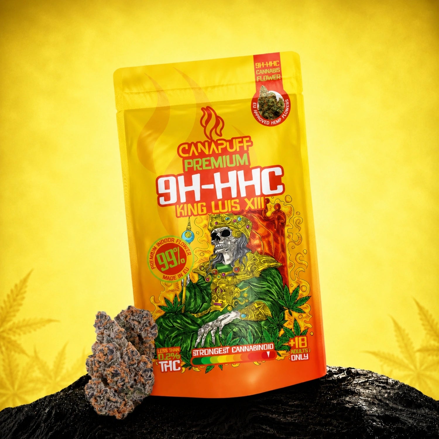 9H-HHC Blüten King Luis XIII 99%