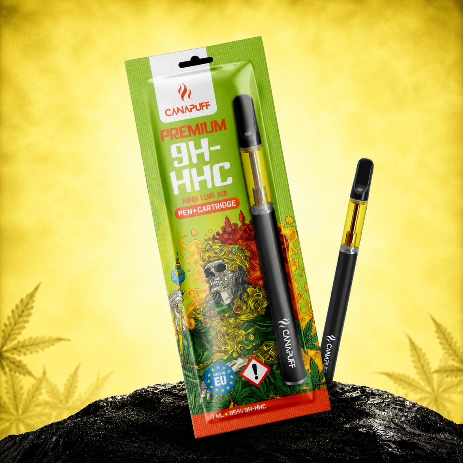 9H-HHC Pen+Kartusche King Luis XIII 95%