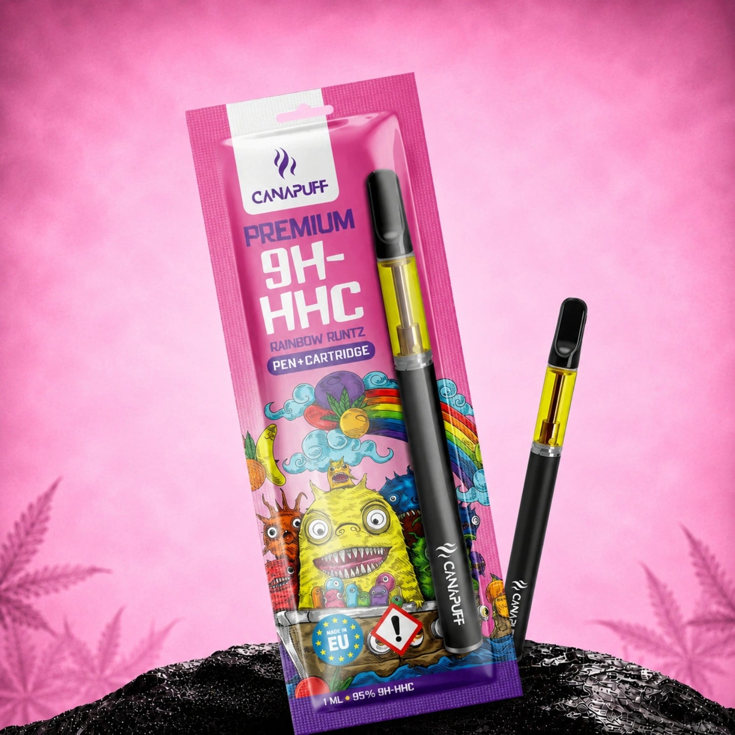 9H-HHC Pen+Kartusche Rainbow Runtz 95%