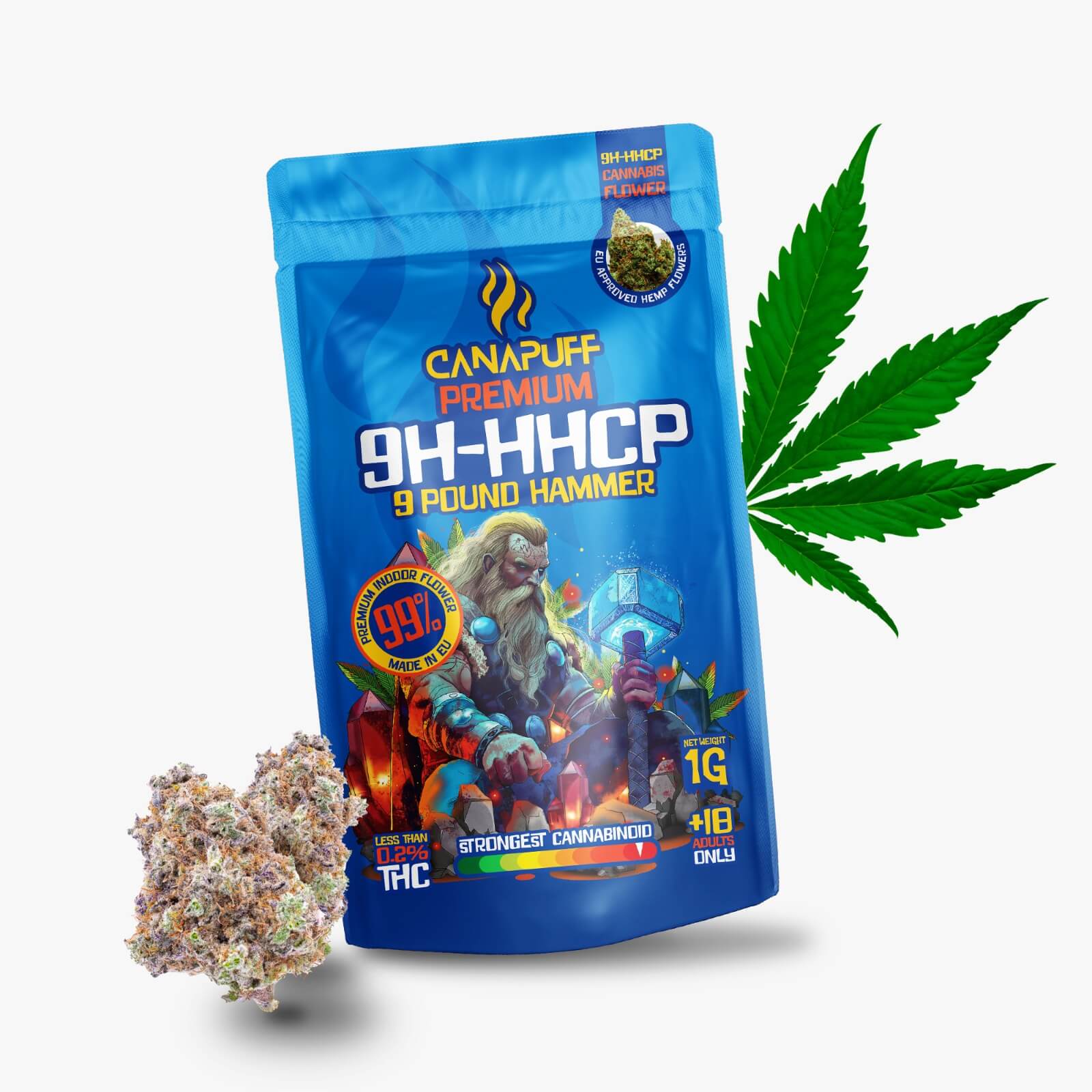 9h-HHCP Blüten 9 Pound Hammer 99%