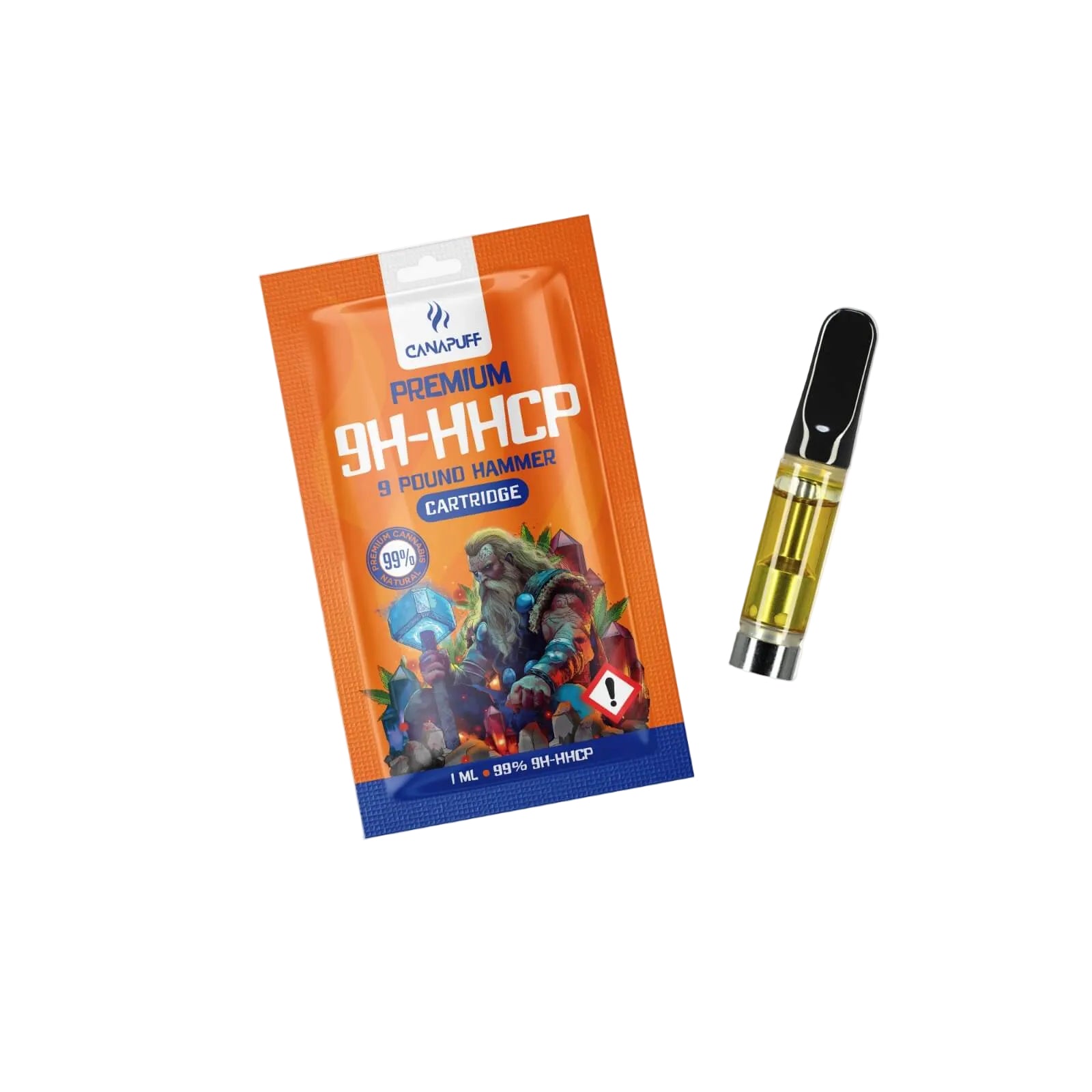 9h-HHCP Kartusche 9 Pound Hammer 99%