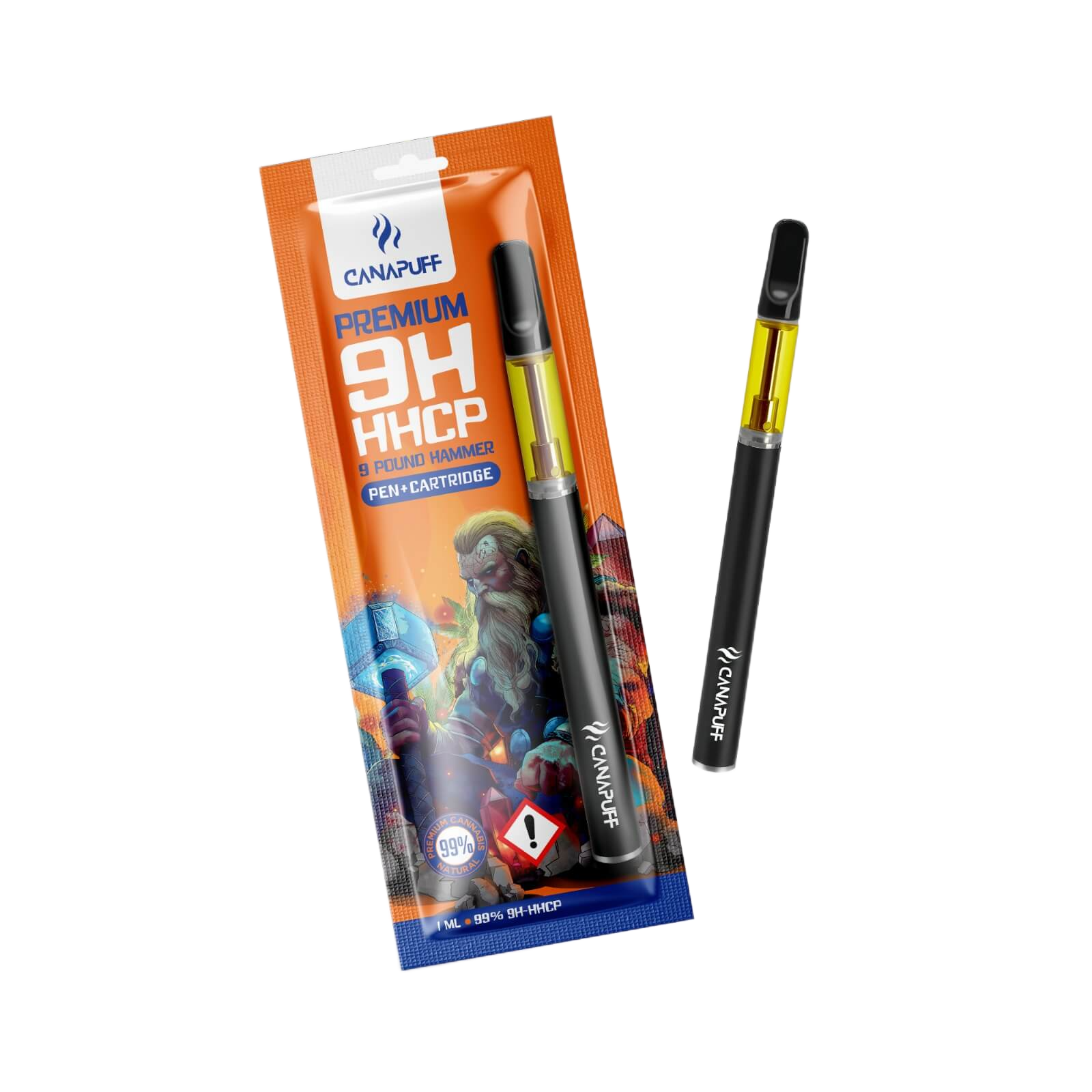 9h-HHCP Pen+Kartusche 9 Pound Hammer 99%