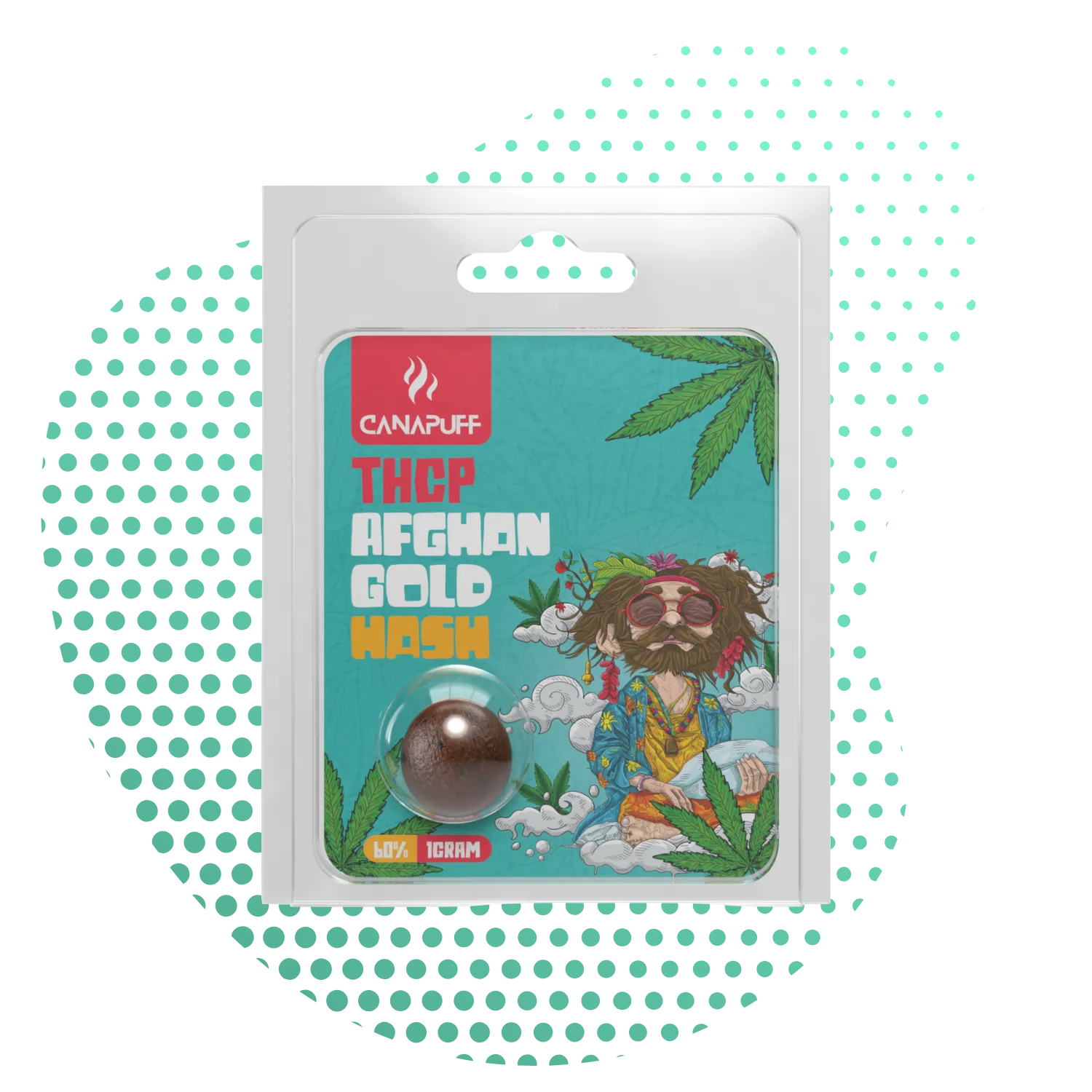 Afghan Gold - THCp Hash 60%-Canapuff