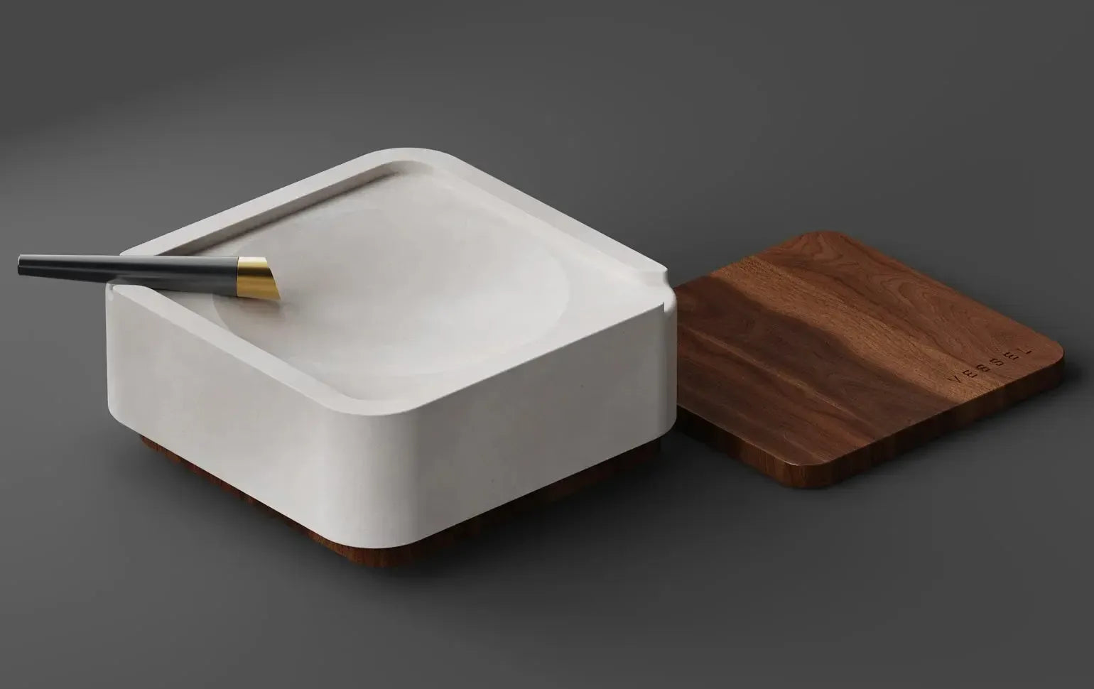 Vessel Ashtray for Pipes and one hitters