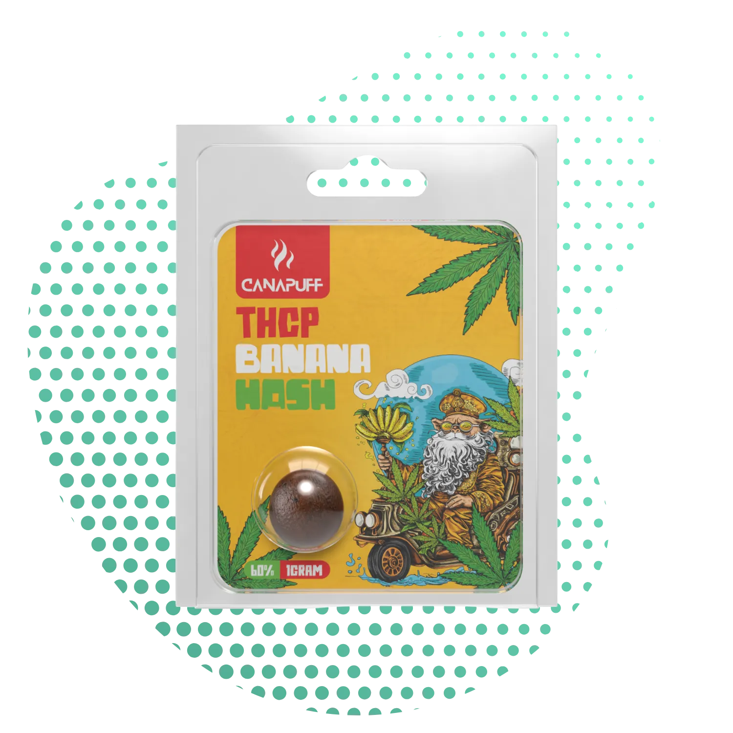 Banana - THCp Hash 60%-Canapuff