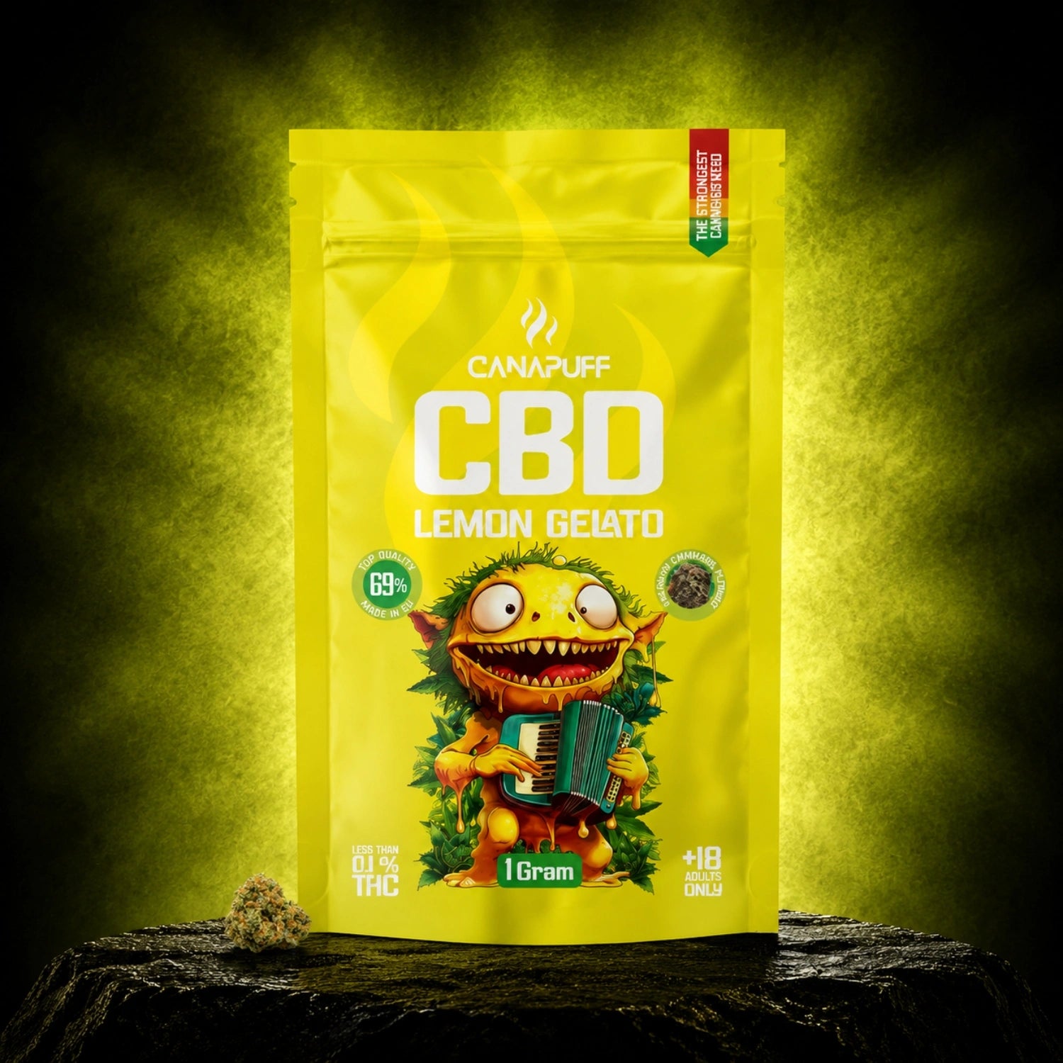 CBD Blüten Lemon Gelato 69%