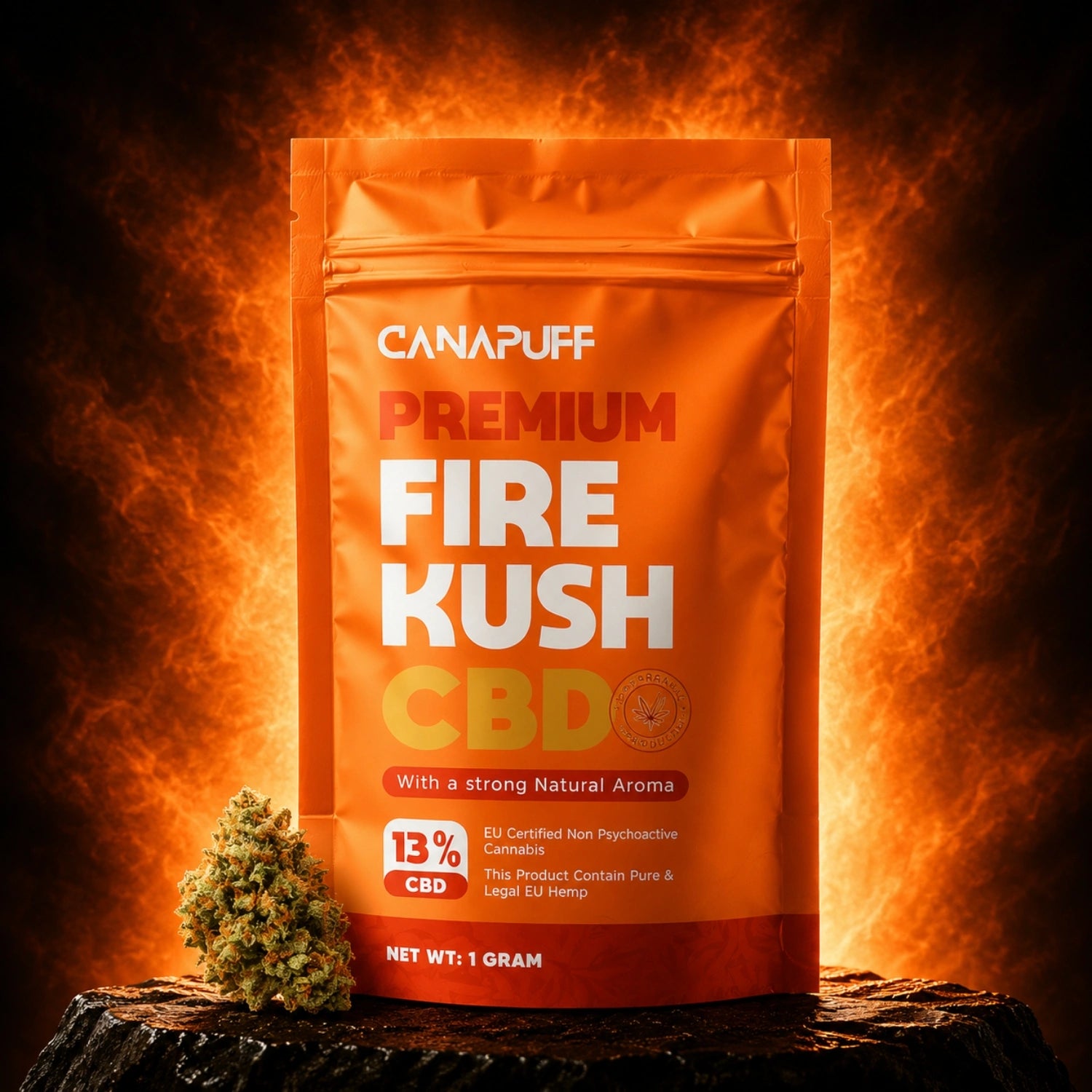 CBD Blüten Fire Kush 13%