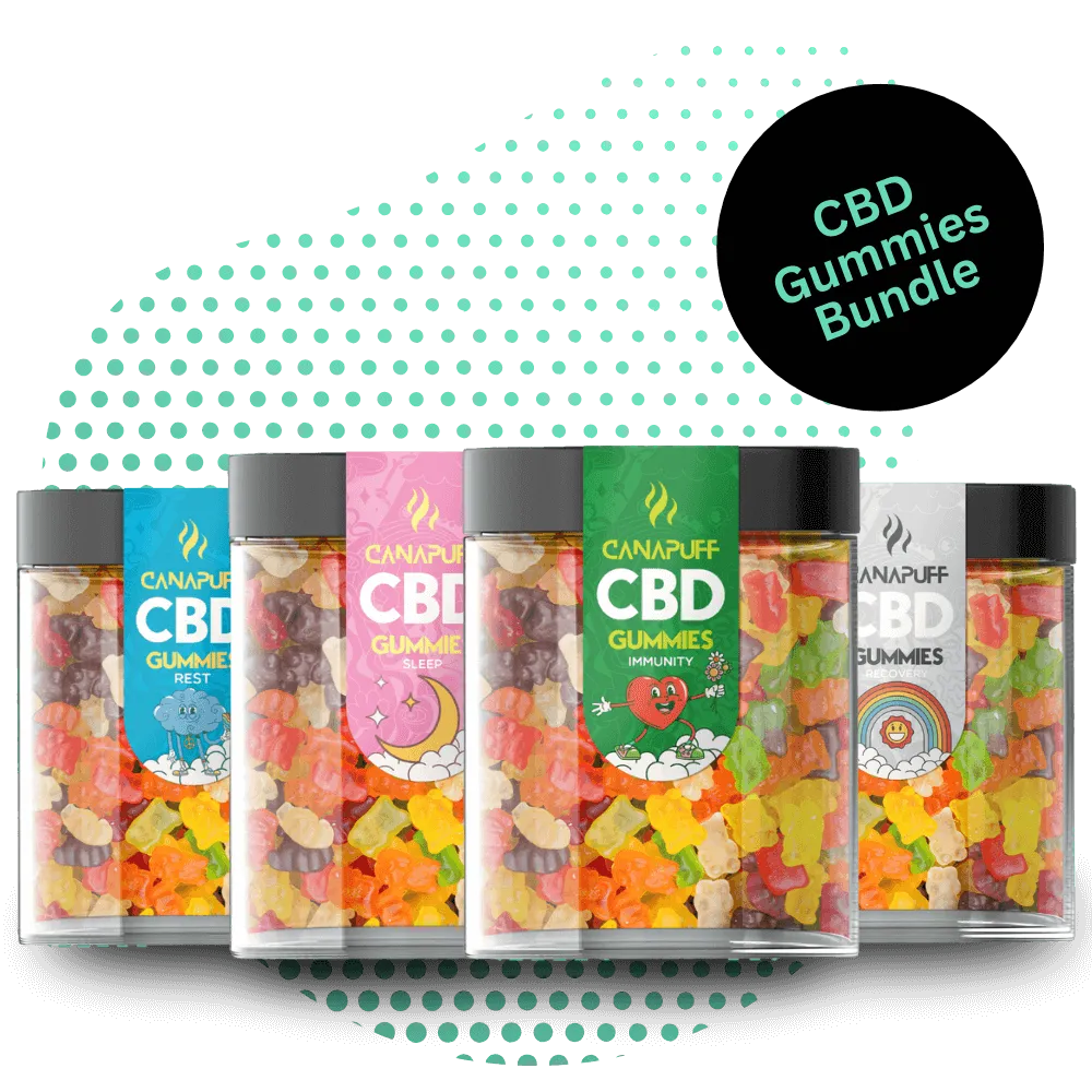 CBD Gummibärchen Verpackung
